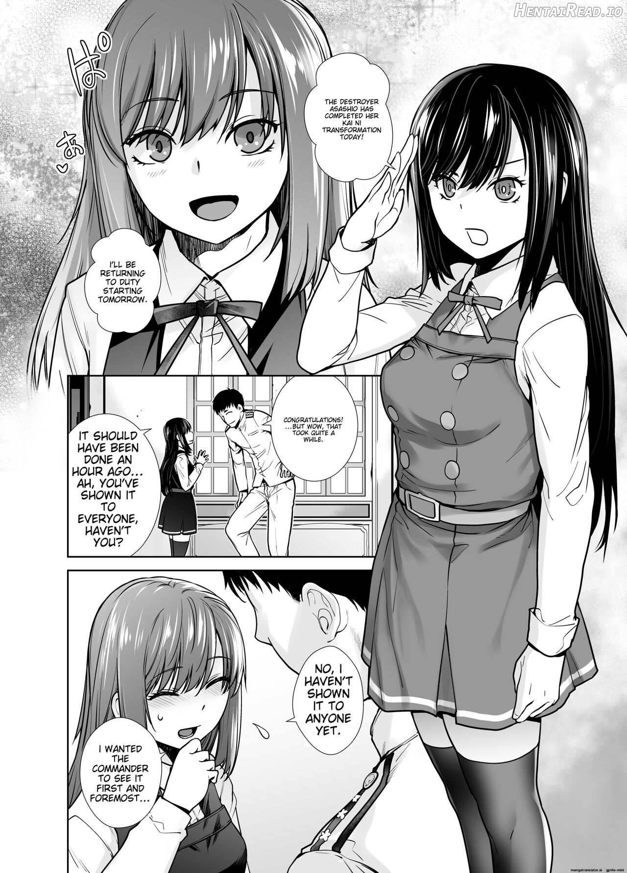 "Yoyaku Shimasu ka? Asashio no Onaka" Chapter 1 - page 6