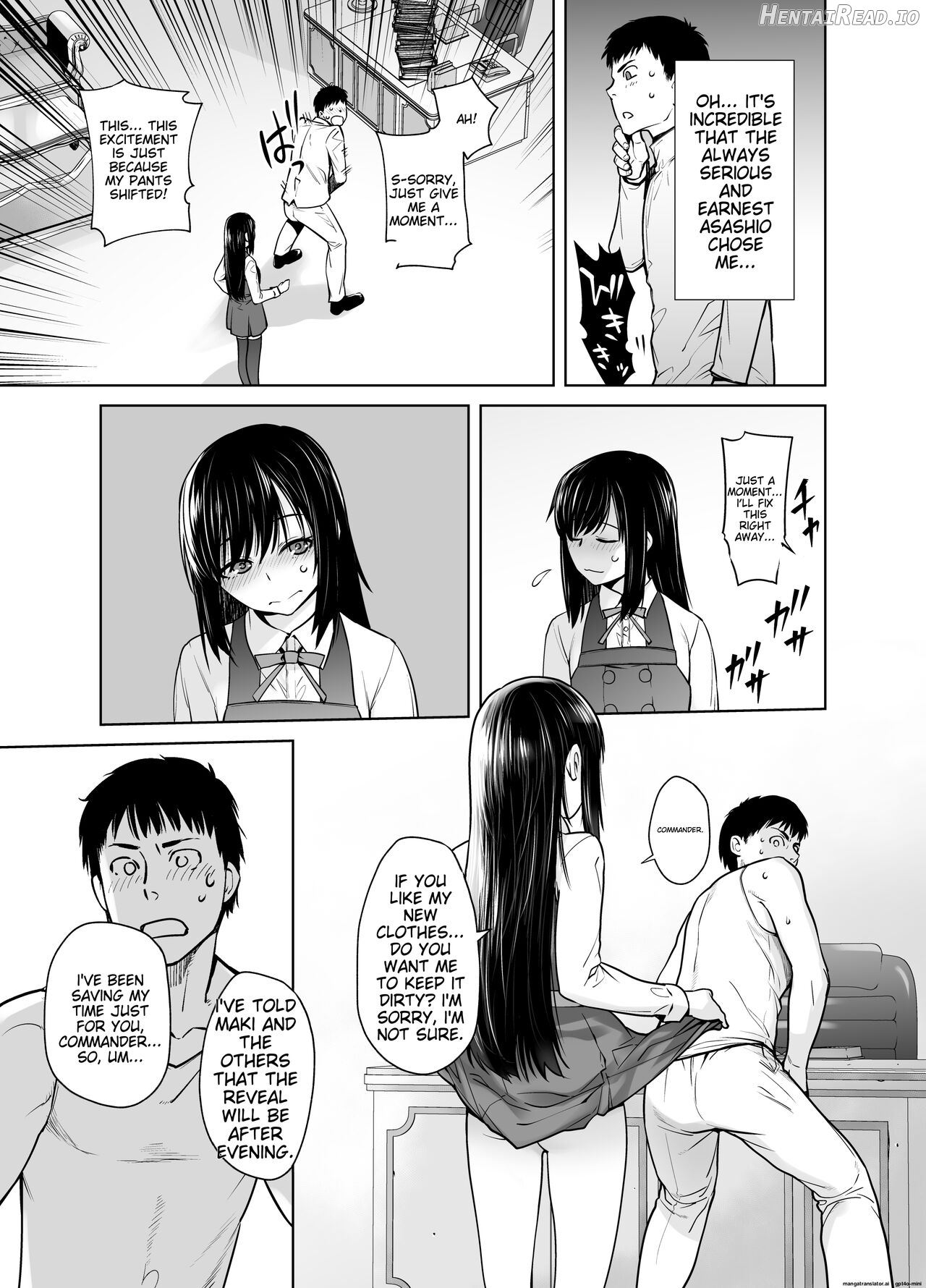 "Yoyaku Shimasu ka? Asashio no Onaka" Chapter 1 - page 7