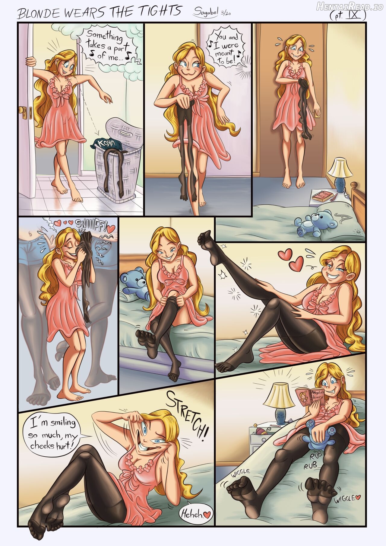 Blonde Beauty part 1-16 Chapter 1 - page 10