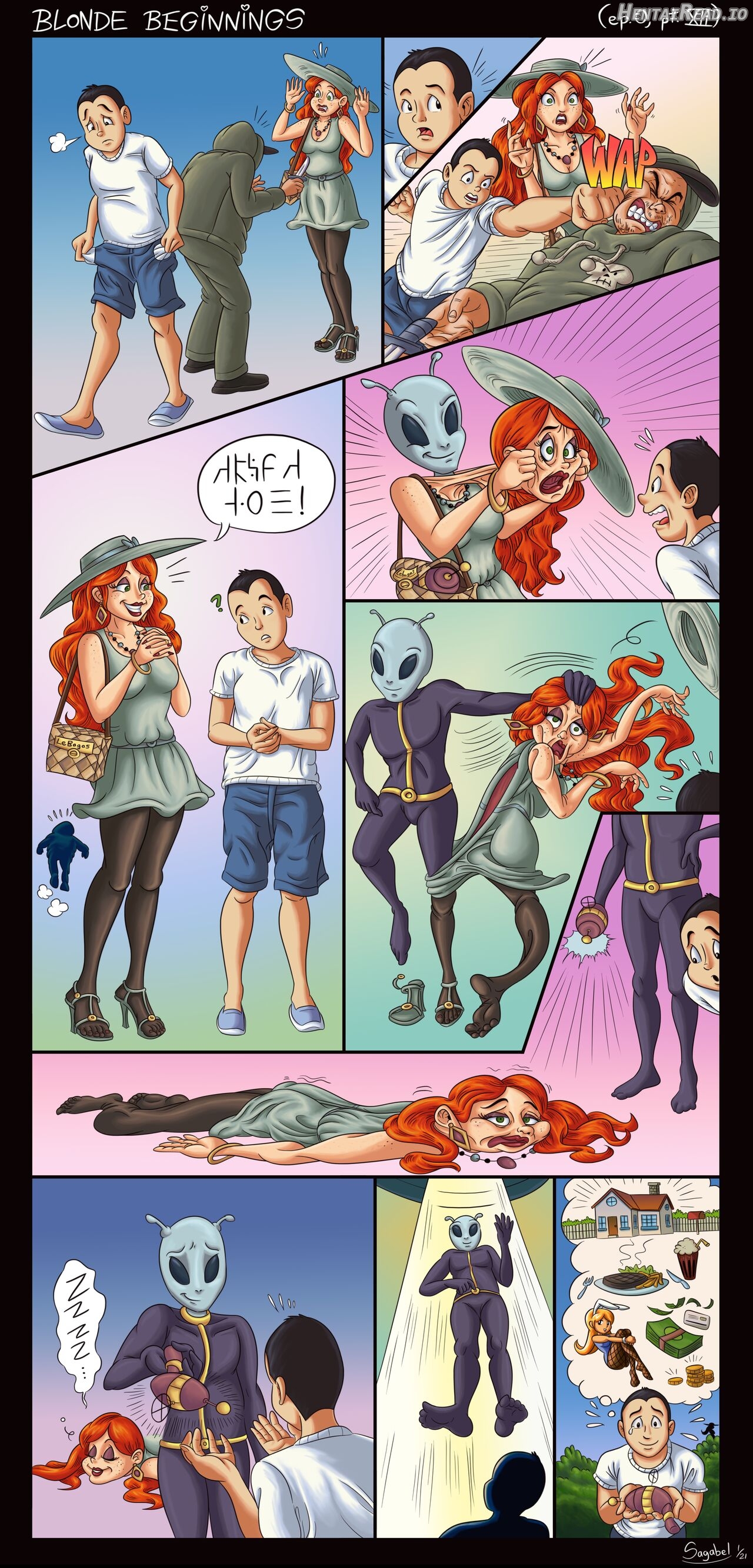 Blonde Beauty part 1-16 Chapter 1 - page 13