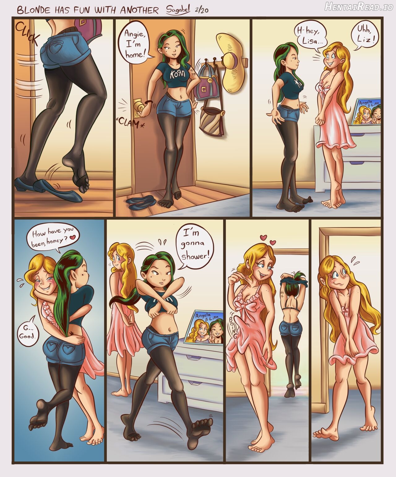 Blonde Beauty part 1-16 Chapter 1 - page 9
