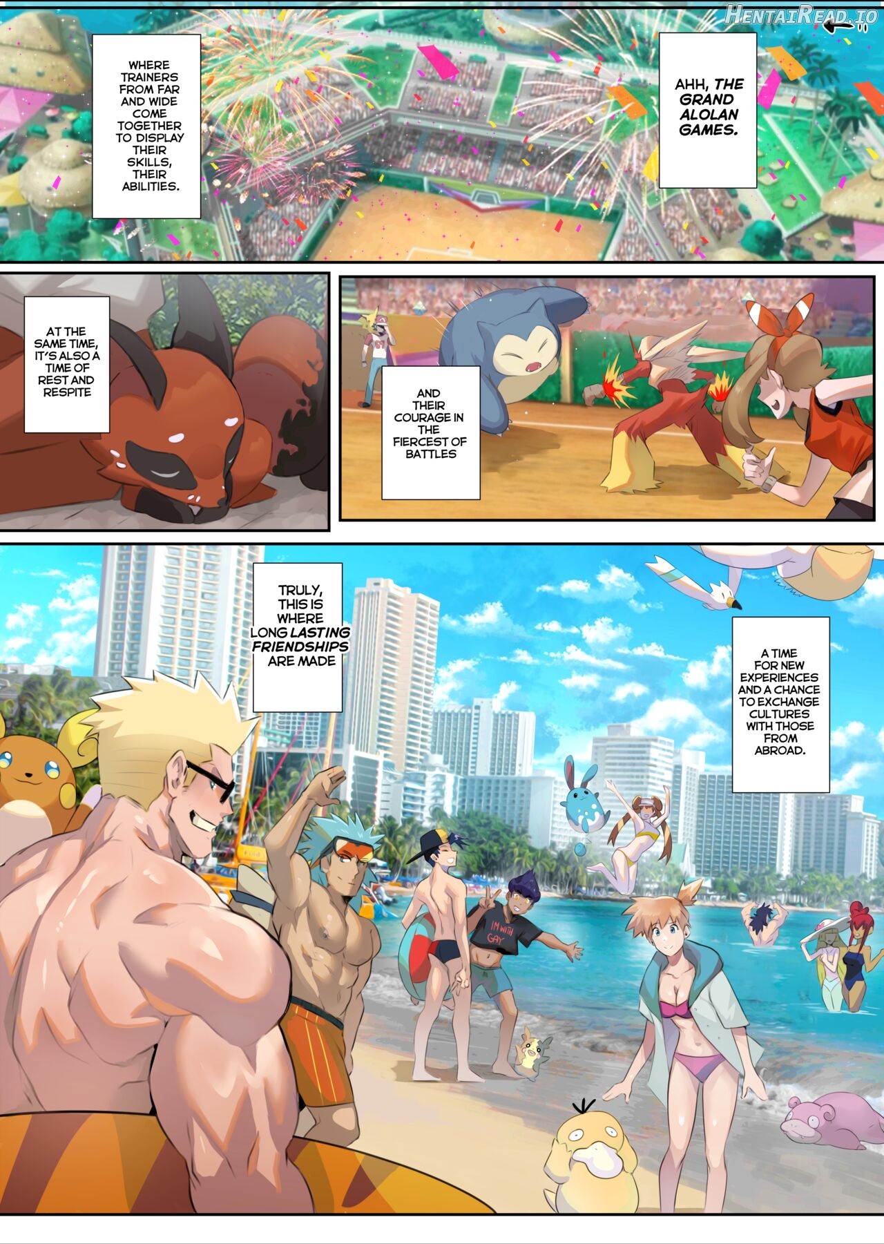 Trainers in Heat Part 1 and 2 Chapter 1 - page 1