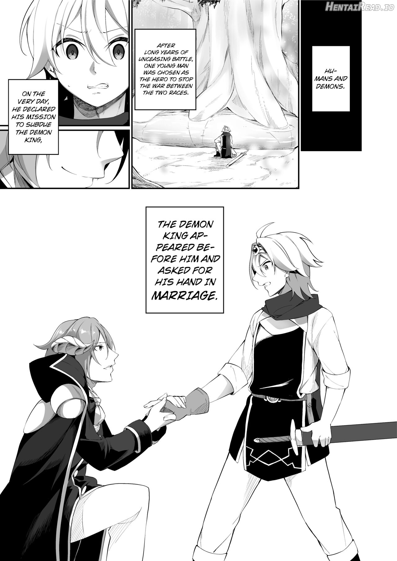 A Heros Revenge, Ends Up As The Demon Kings Wife Chapter 1 - page 3