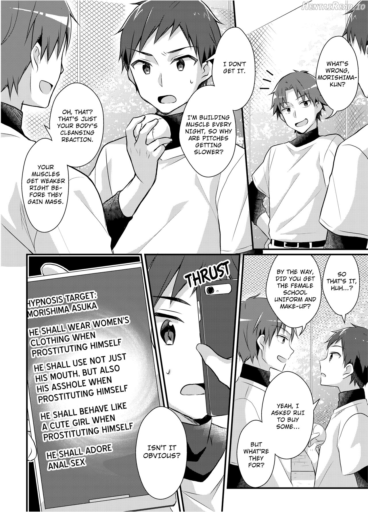 The Former Ace of the Baseball Team is a Prostitute Girl Chapter 1 - page 6