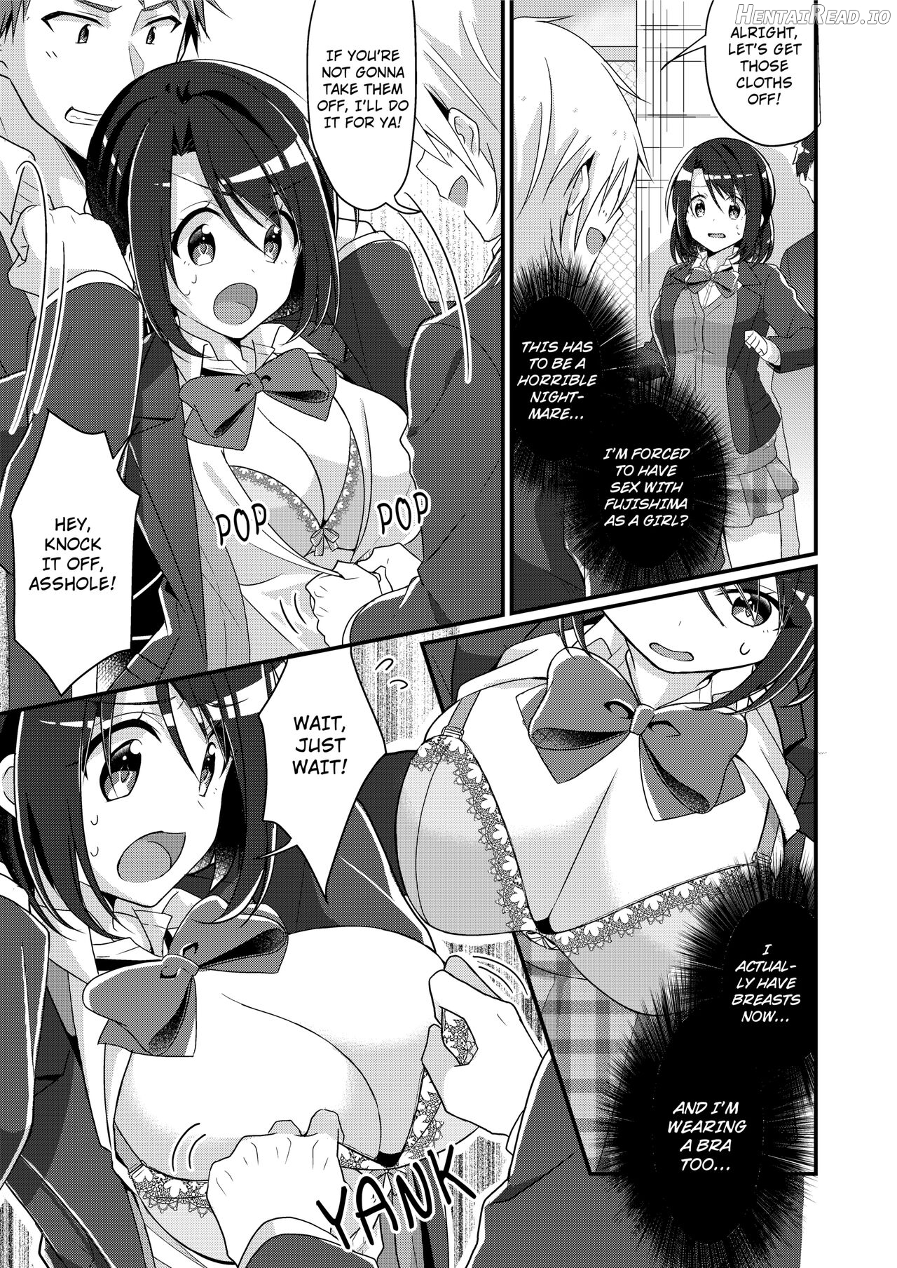 Disciplining the Ill-Mannered Class President into a Masochistic Slut Chapter 1 - page 8