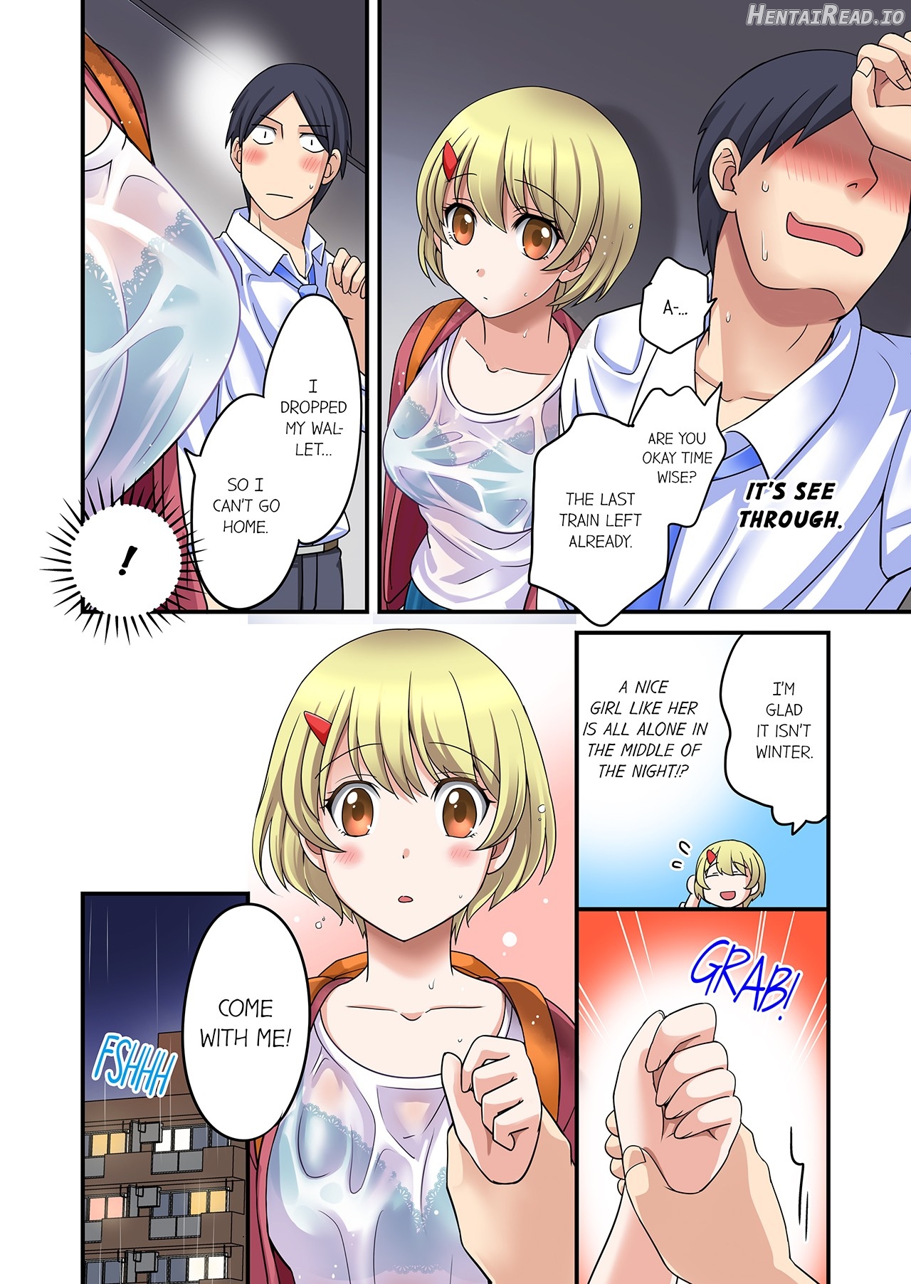 Iede-chū no Honki no Bishonure SEX ~ Kondōmu ga Nakunaru made Amayadori Dekiru 1 Chapter 1 - page 6