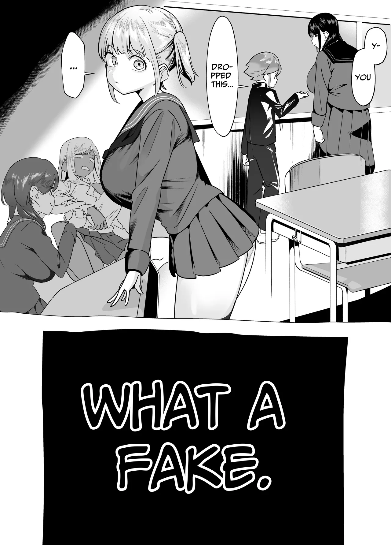 Bakunyuu Inkya wa Gyaku NTR ru!! Gyakushuu no Hina Chapter 1 - page 38