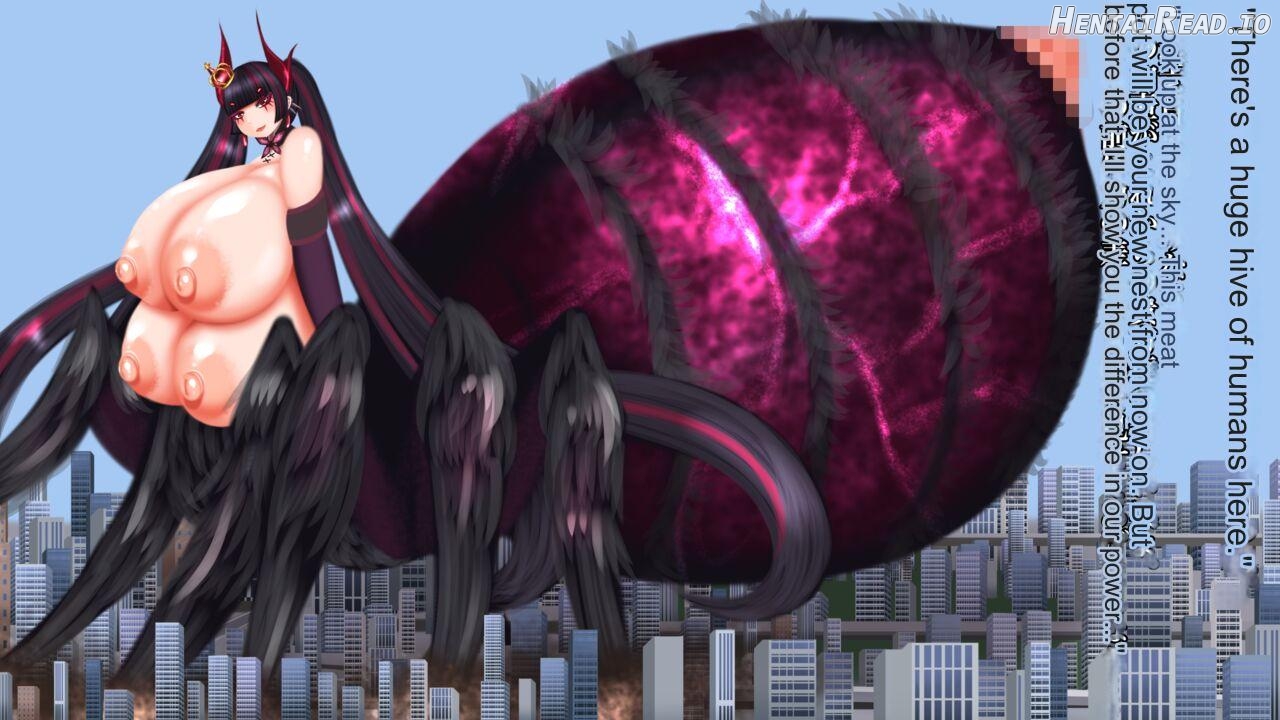 Super giant queen spider swallows the world whole Chapter 1 - page 16