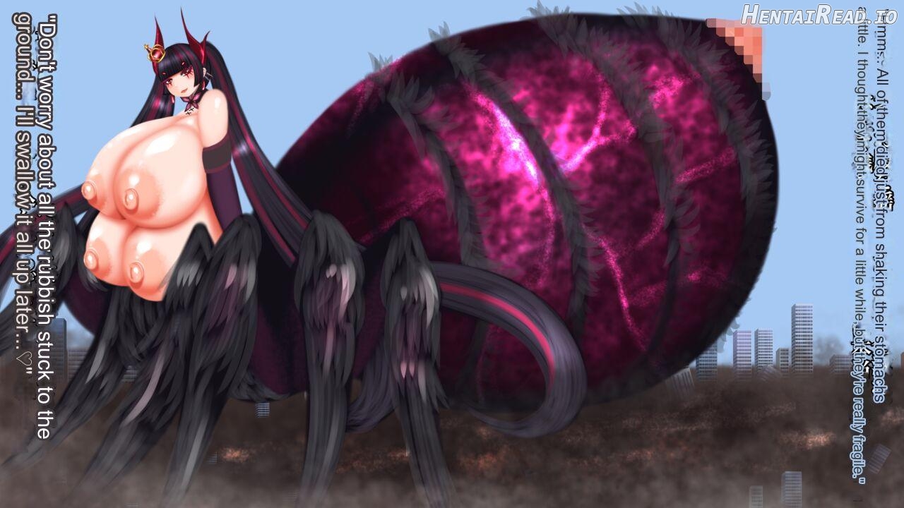 Super giant queen spider swallows the world whole Chapter 1 - page 18
