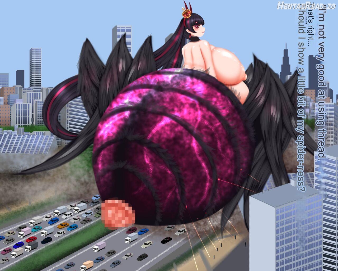 Super giant queen spider swallows the world whole Chapter 1 - page 9