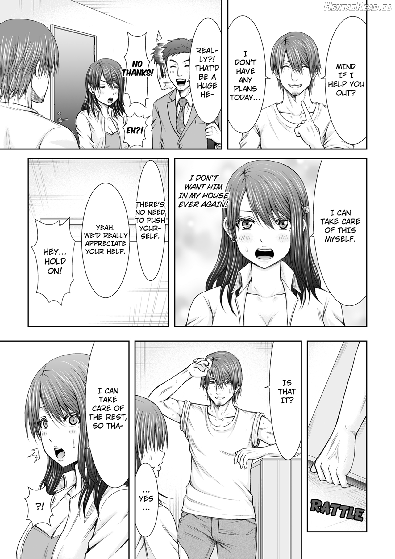 "Koko Ijirareru no Sukidatta yona?" Rinjin wa, Hitozuma no Moto SeFri 1-2 Chapter 1 - page 34