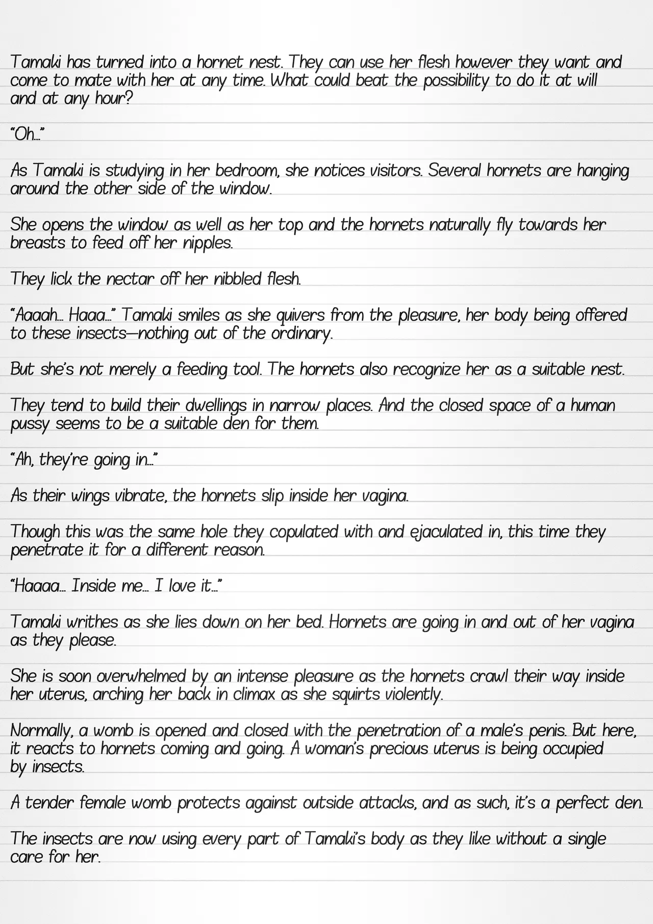 Misuke's Short Stories 19 - Tamaki & Hornets Chapter 1 - page 14