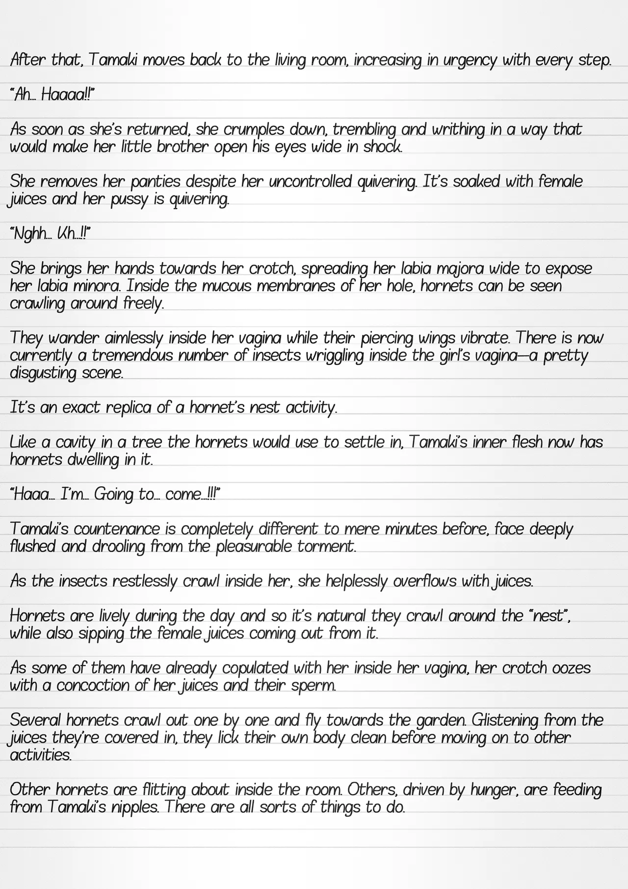 Misuke's Short Stories 19 - Tamaki & Hornets Chapter 1 - page 16