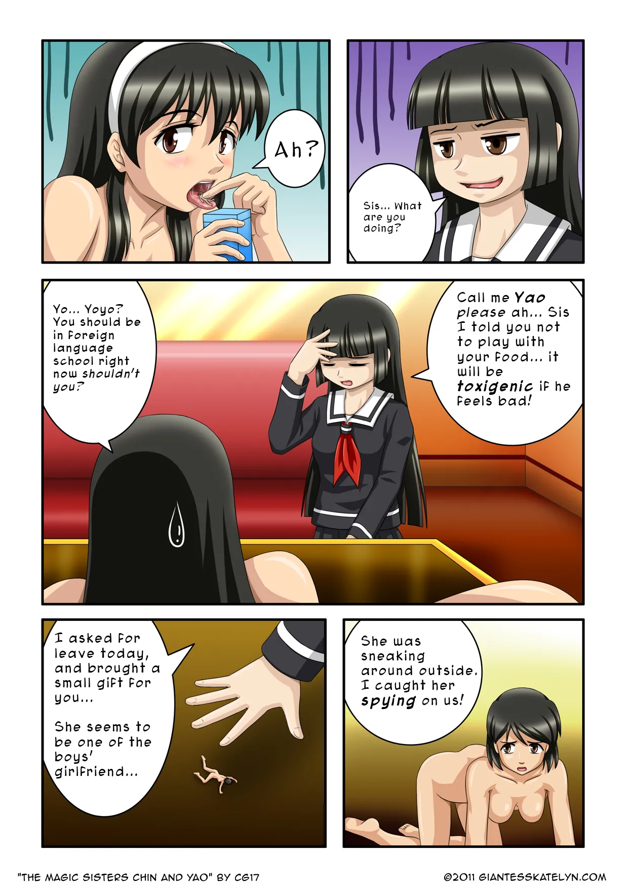 The Magic Sisters 1-2 + The Big Bad Wolf Chapter 1 - page 24