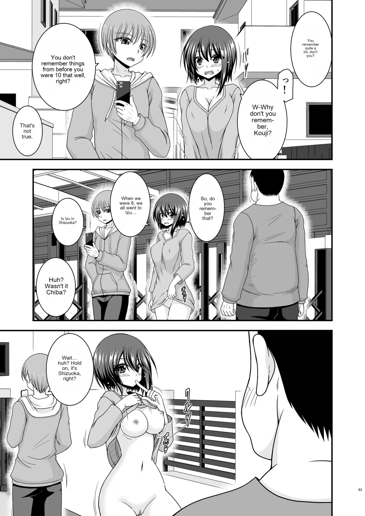Netorare Roshutsu Shoujo 3 Chapter 1 - page 61