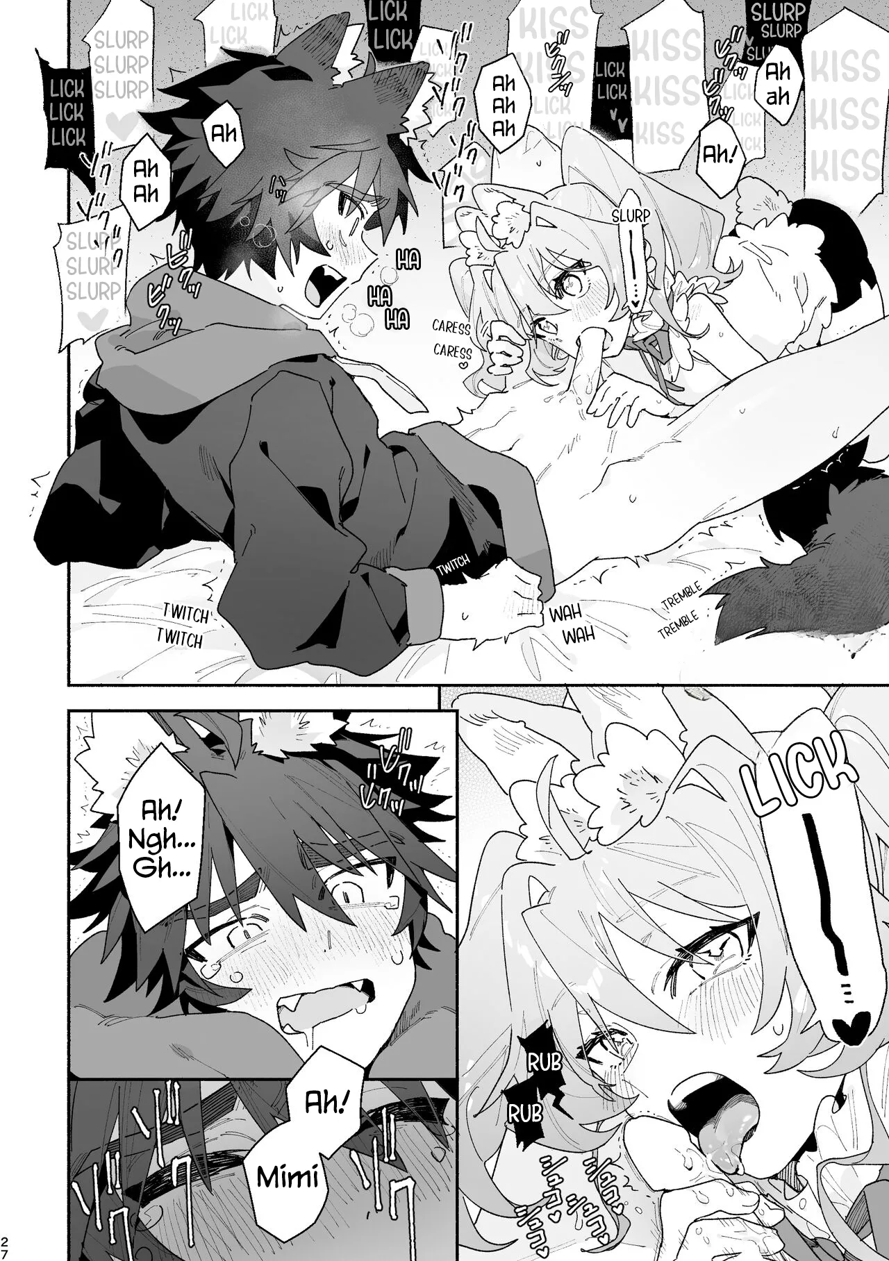 Boy For Bottom: Bunny Girl x Wolf Boy Chapter 1 - page 25