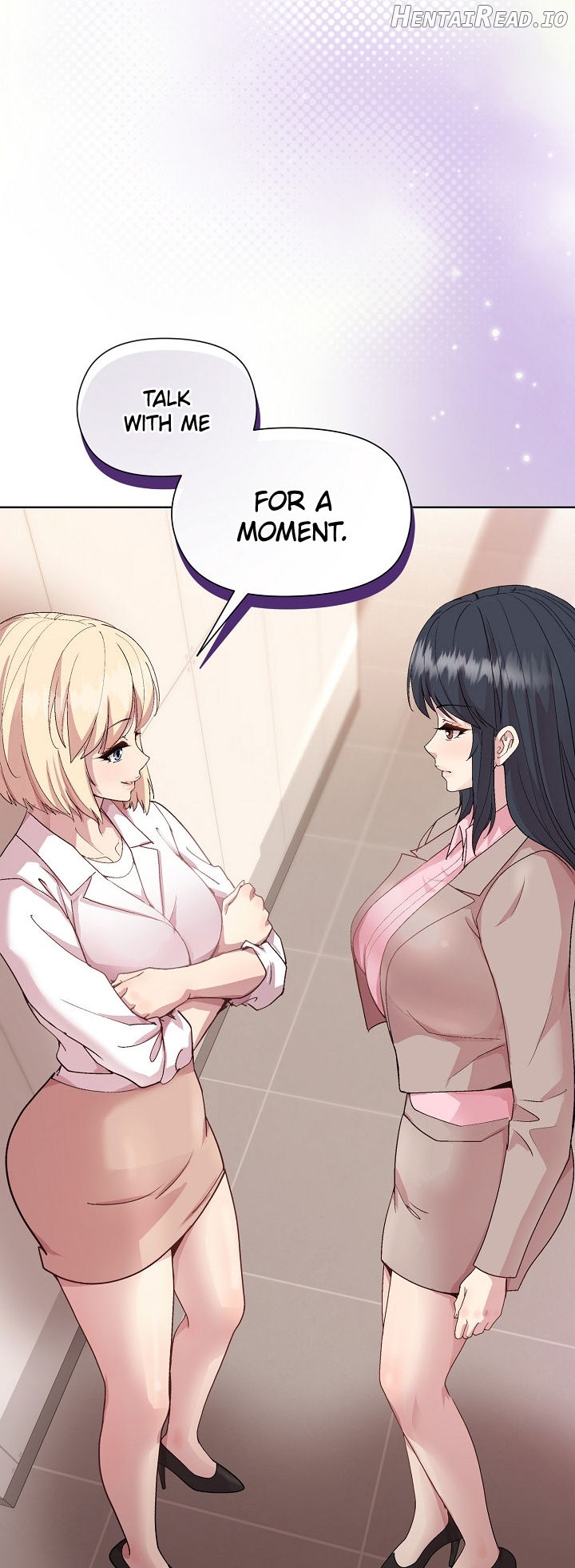 Playing a game with my Busty Manager Chapter 53 - page 17
