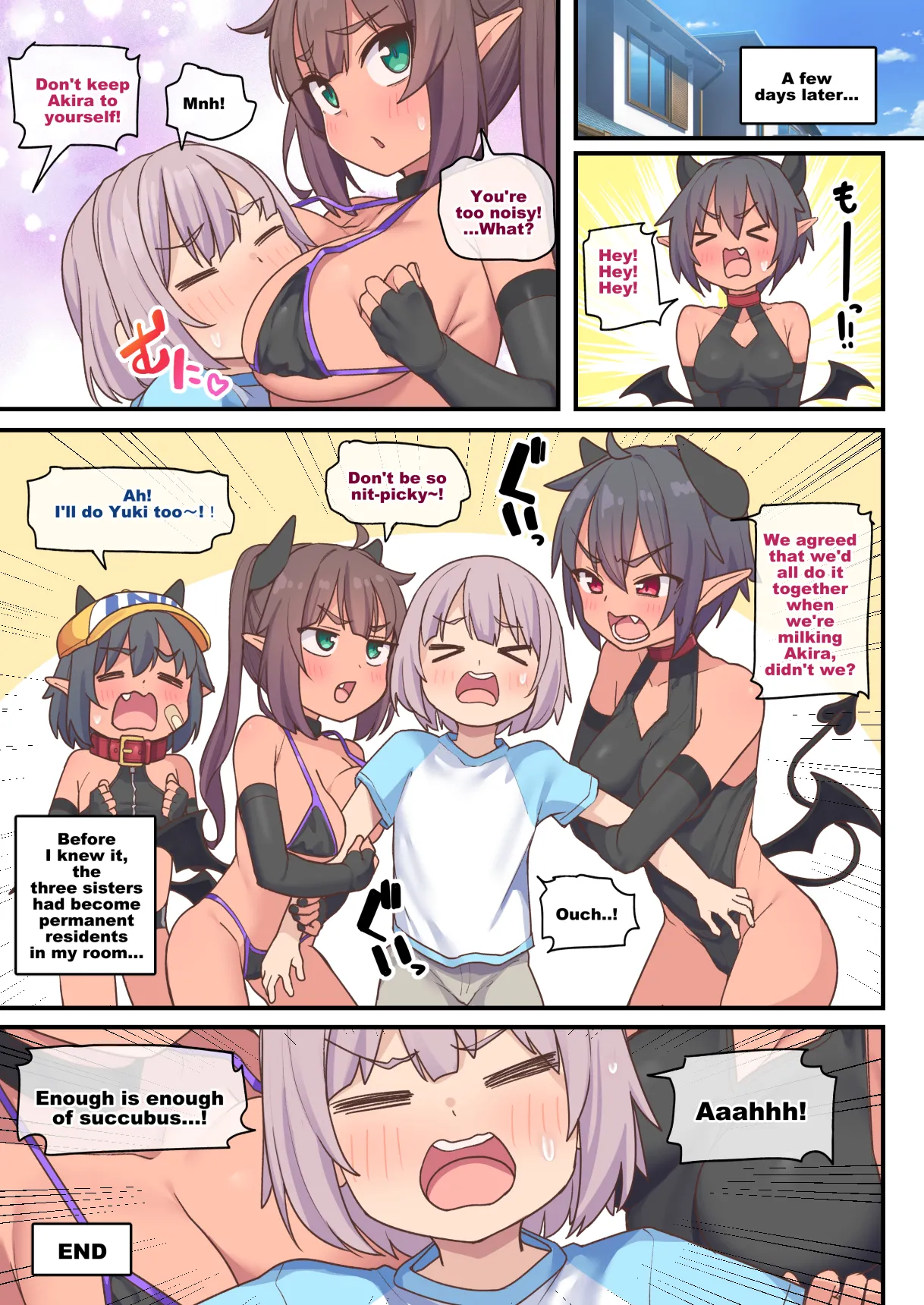 サキュバス3姉妹 Hentai Chapter 1 - page 98