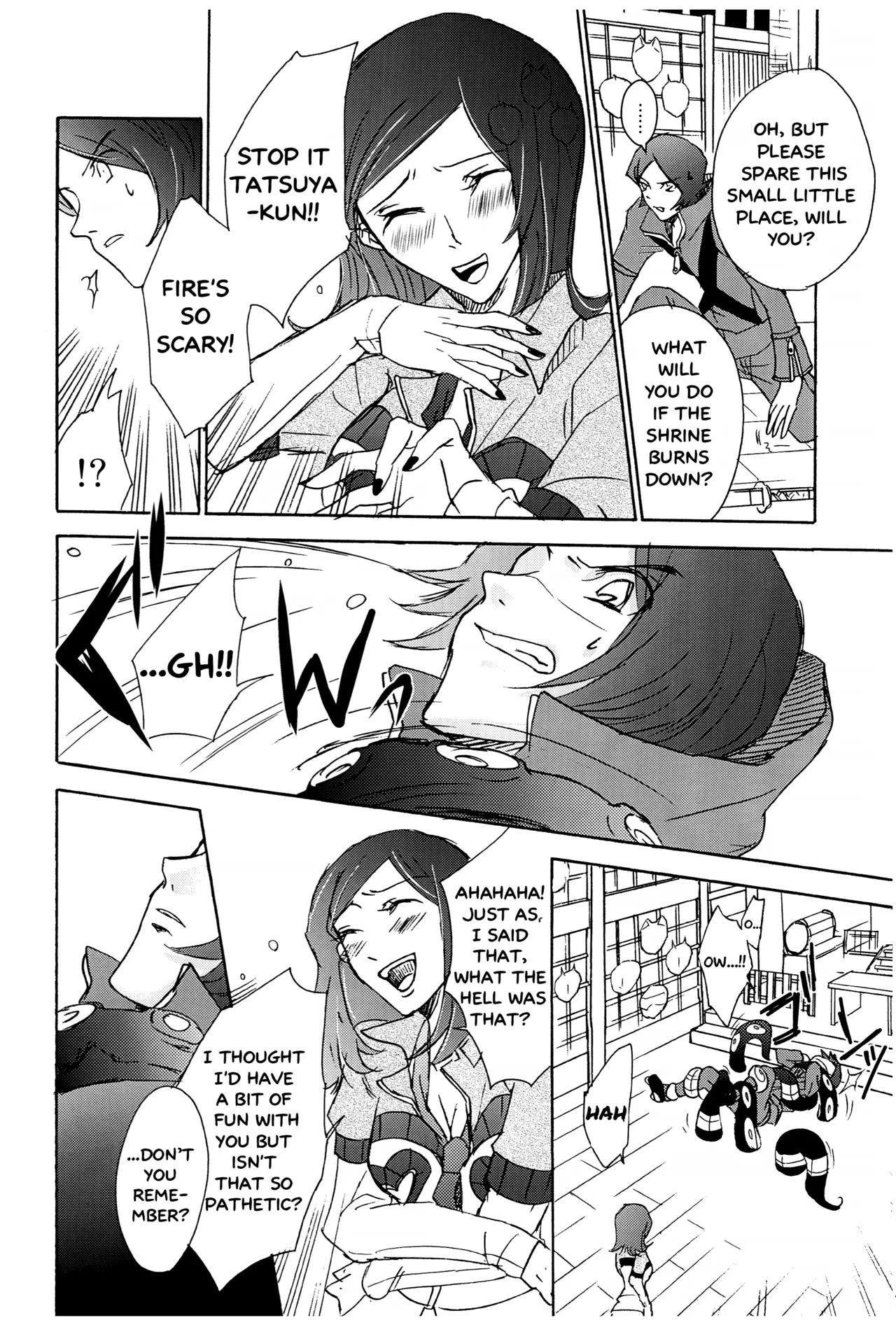 PUNISHMENT TO BETRAYAL SNARL TO THE MOON Chapter 1 - page 12