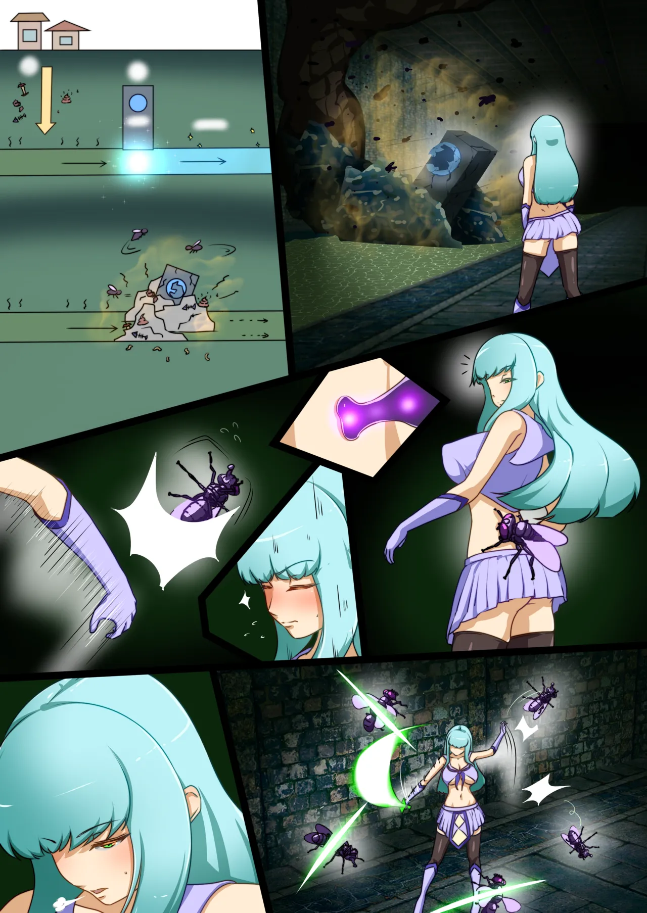 Uchi no Ko ga Ecchi na Teki to Tatakatte Haiboku suru Hanashi ~vs Evelyn~ Chapter 1 - page 51