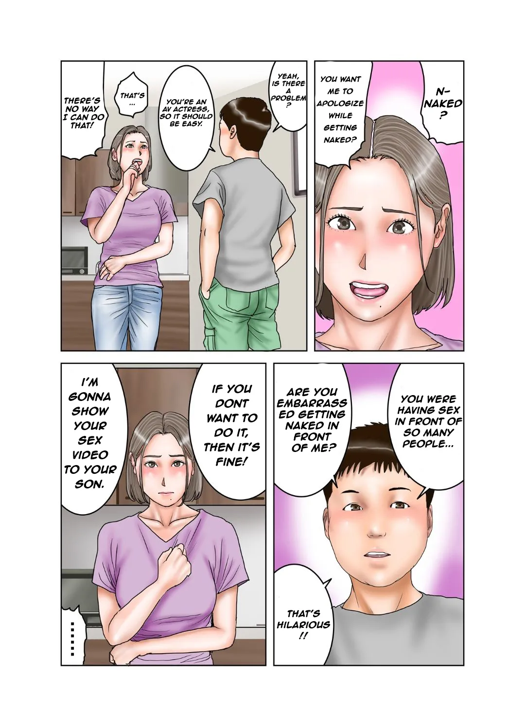My Friends Mom Is Former Av Actress Chapter 1 - page 35