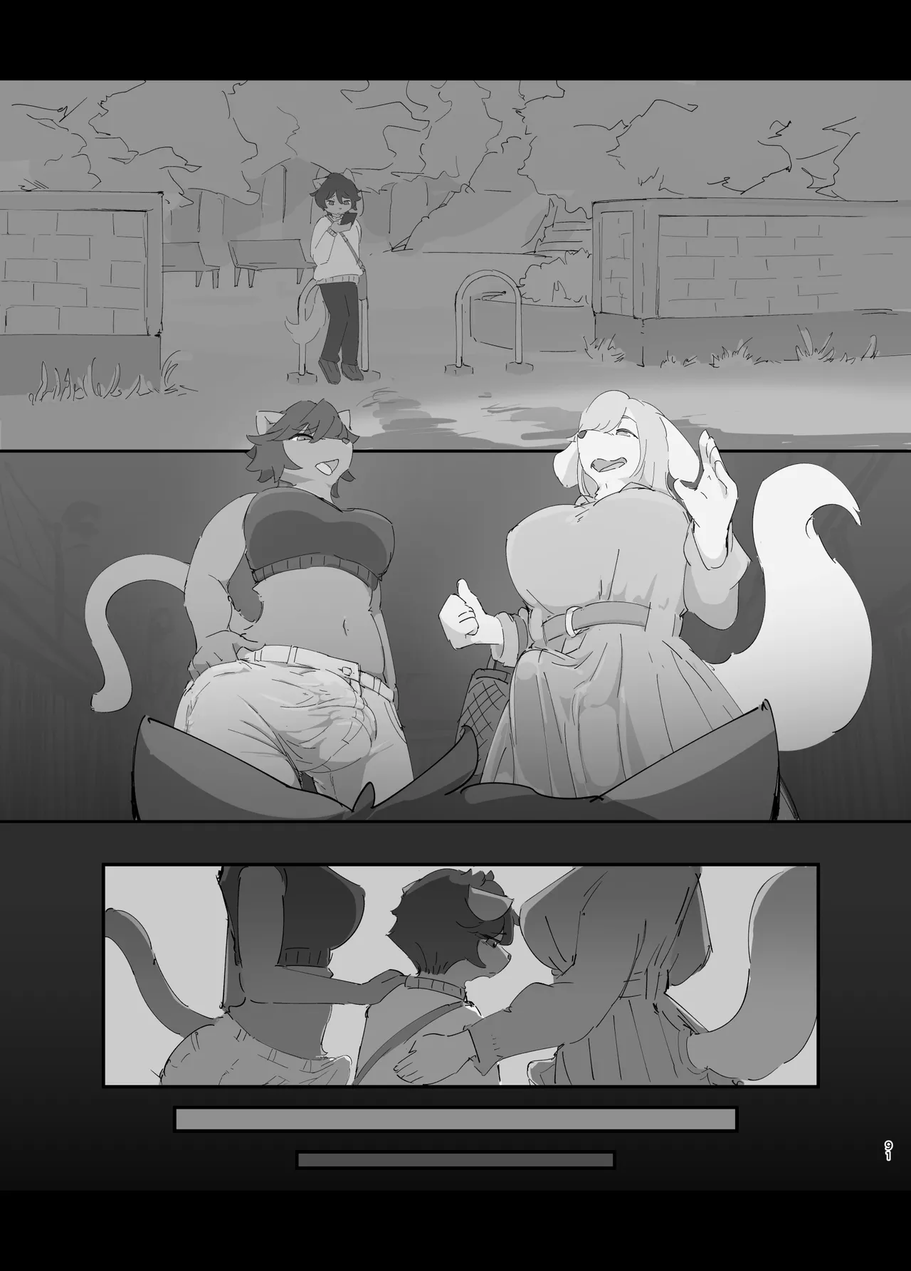 Futanari Furries! Chapter 1 - page 91