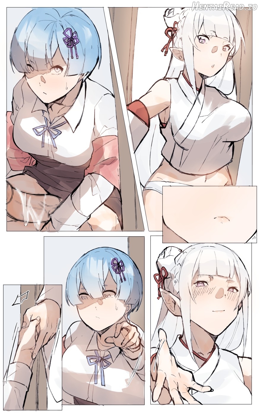 Subaru x Emilia and Rem New Year 2025 Chapter 1 - page 17