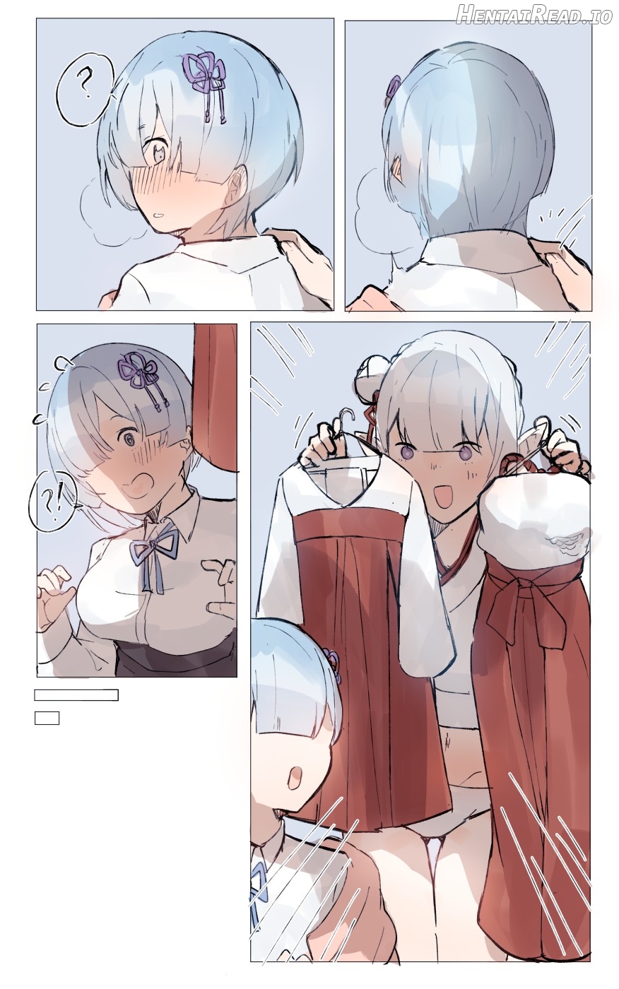Subaru x Emilia and Rem New Year 2025 Chapter 1 - page 19