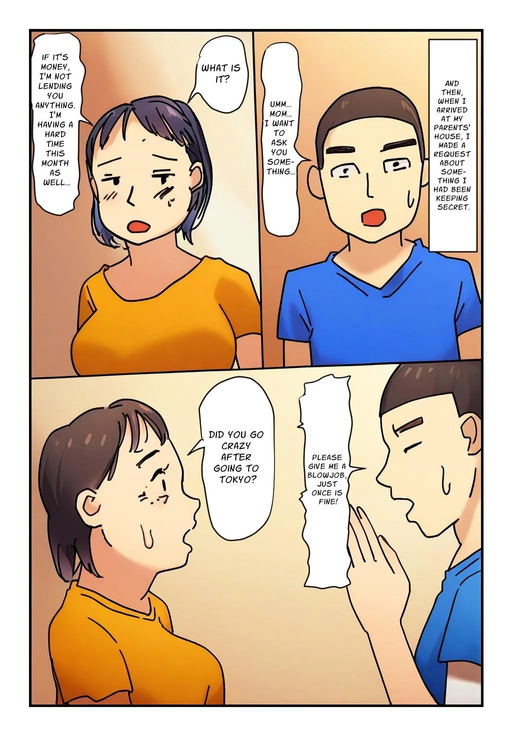 Sister, Here Me Out! There's A Reason For This... ~My Sister Saw Mother and I Doing The Dirty~ Chapter 1 - page 4