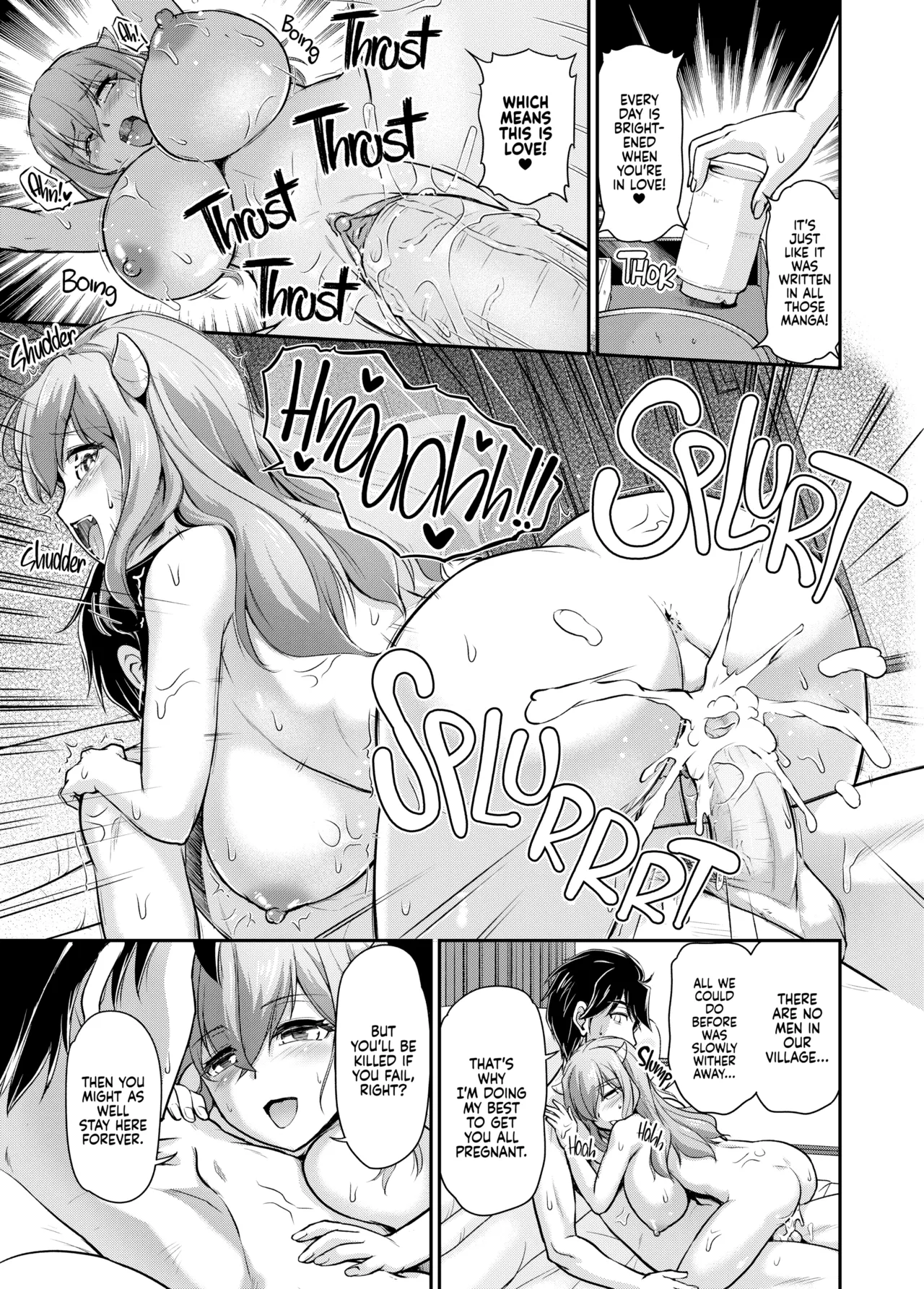 Oni Harame: Impregnate ALL the Oni! Chapter 1 - page 128