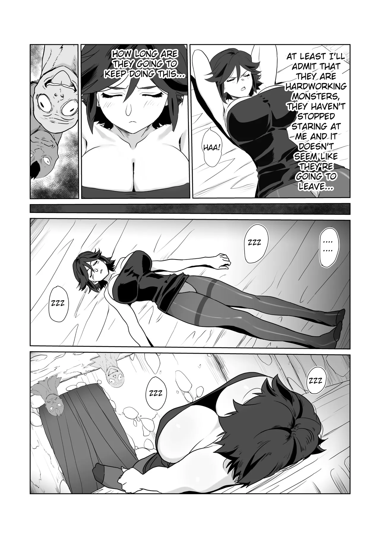 Hitozuma Boukensha Doukutsu 2 ~Monster Senmon Doukutsu Soap Cosplay Paizuri Kyousha Course~ Chapter 1 - page 36