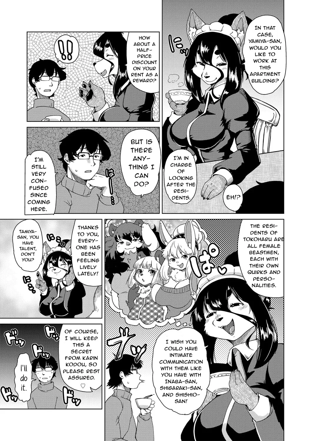Welcome to Beastman Apartment Jochunso! ENG Chapter 1 - page 5