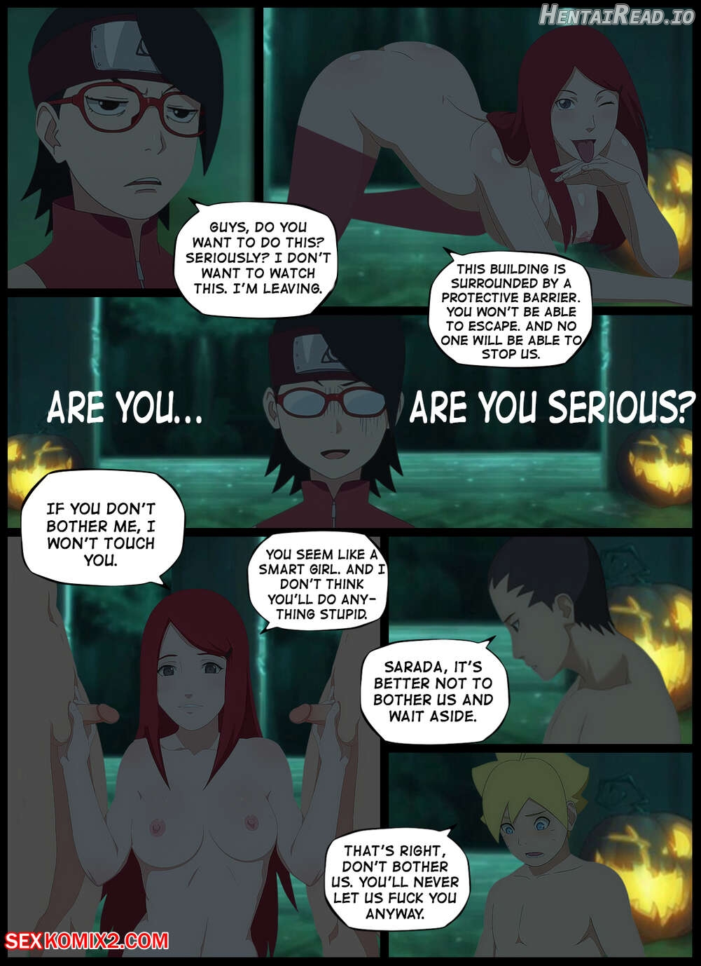 Naruto. A Pleasant Ambush. KristoLin for sexkomix2.com Chapter 1 - page 8