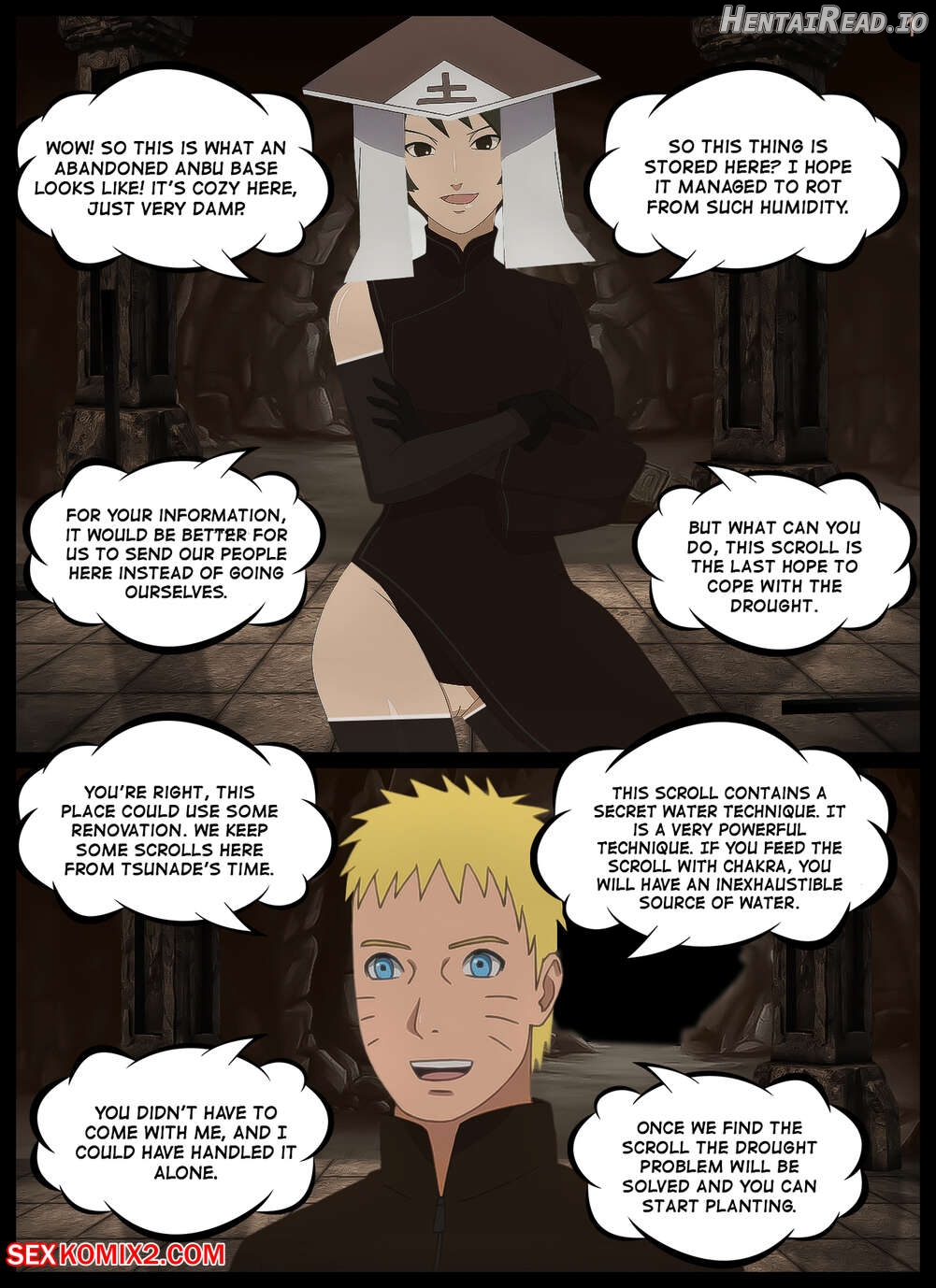 Naruto. An obscene offer. KristoLin for sexkomix2.com Chapter 1 - page 2