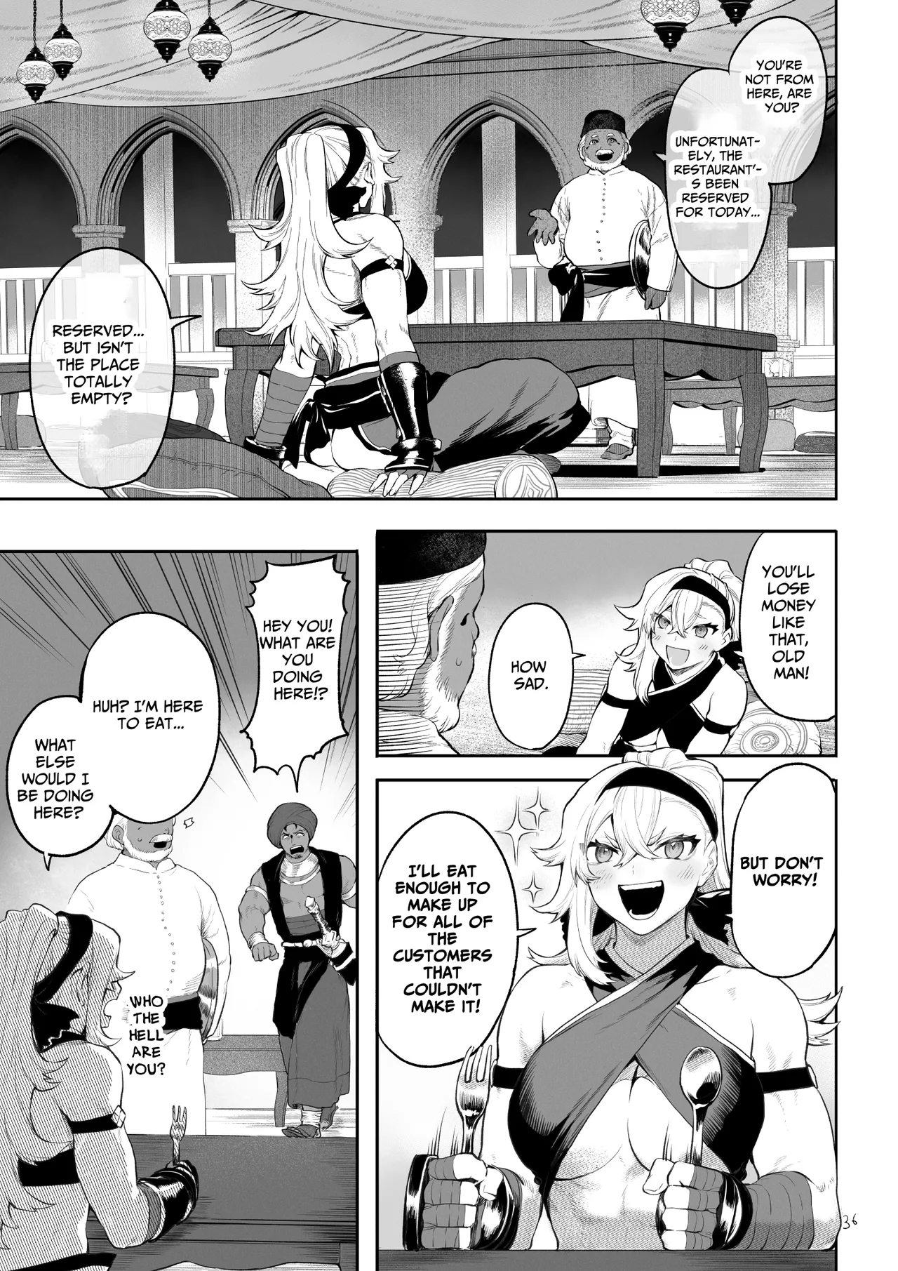 Ikusa Otome to Ikusa Goto! ~Onna Kakutouka Hen~ Chapter 1 - page 36