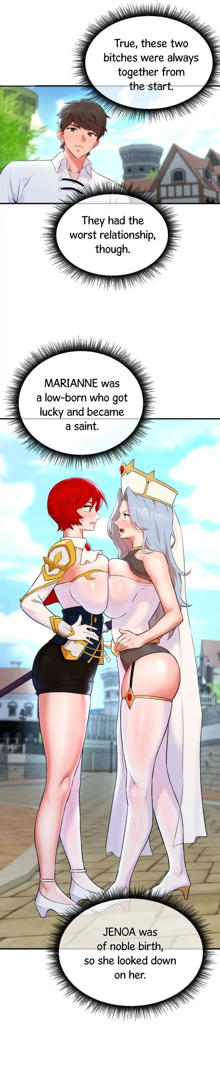 The Hero Violating the Girls Chapter 4 - page 53