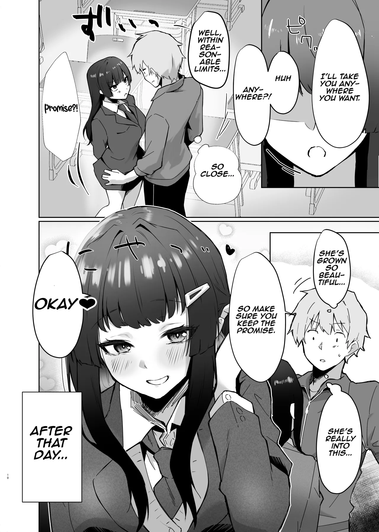Osananajimi JK ga Dosukebe ni Seichou shita no de Sotsugyou Ichalove SEX suru Hanashi Chapter 1 - page 11