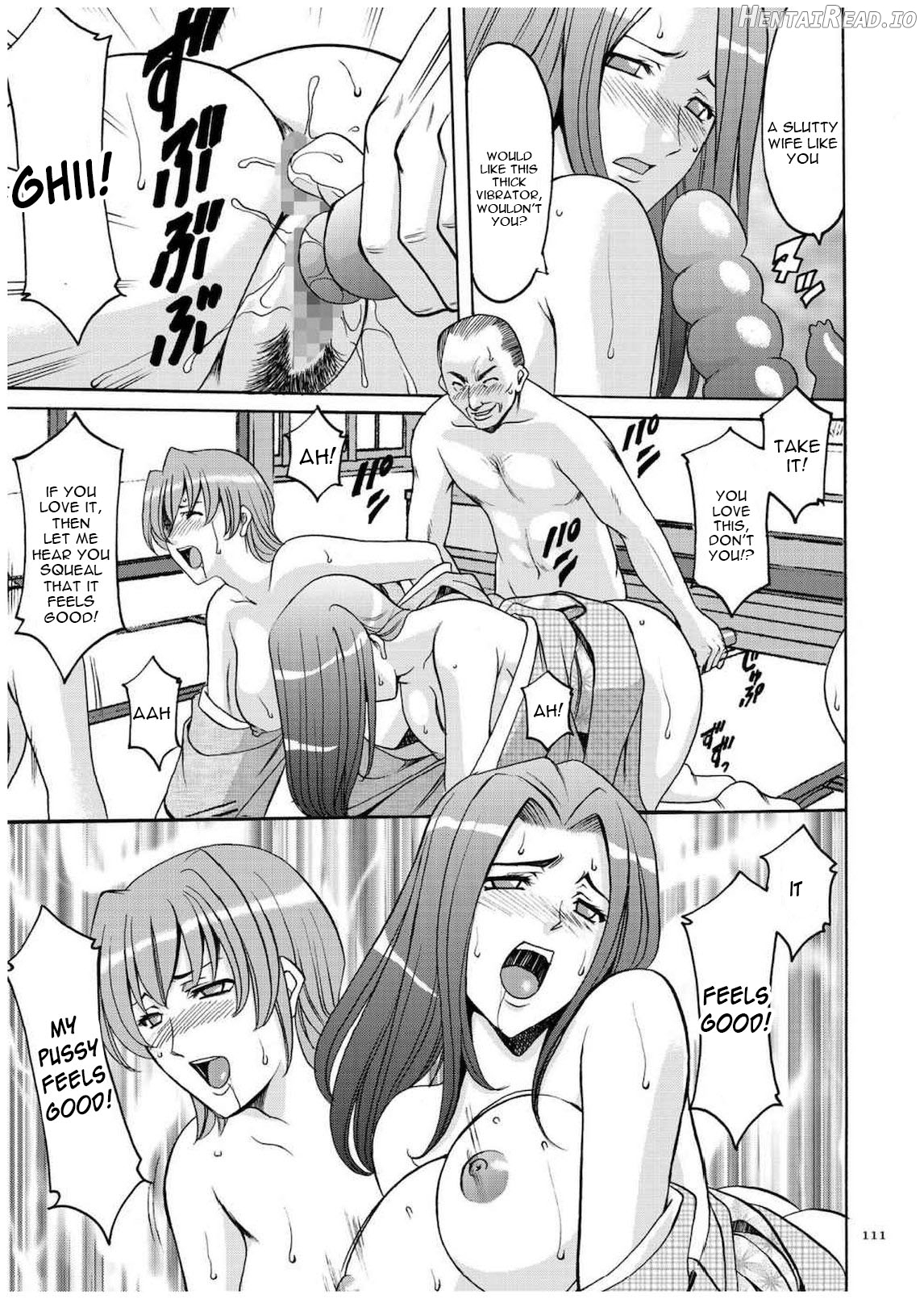 Sennyu Tsuma Satomi Sennou Ryoujoku no Kiroku Chapter 1 - page 110