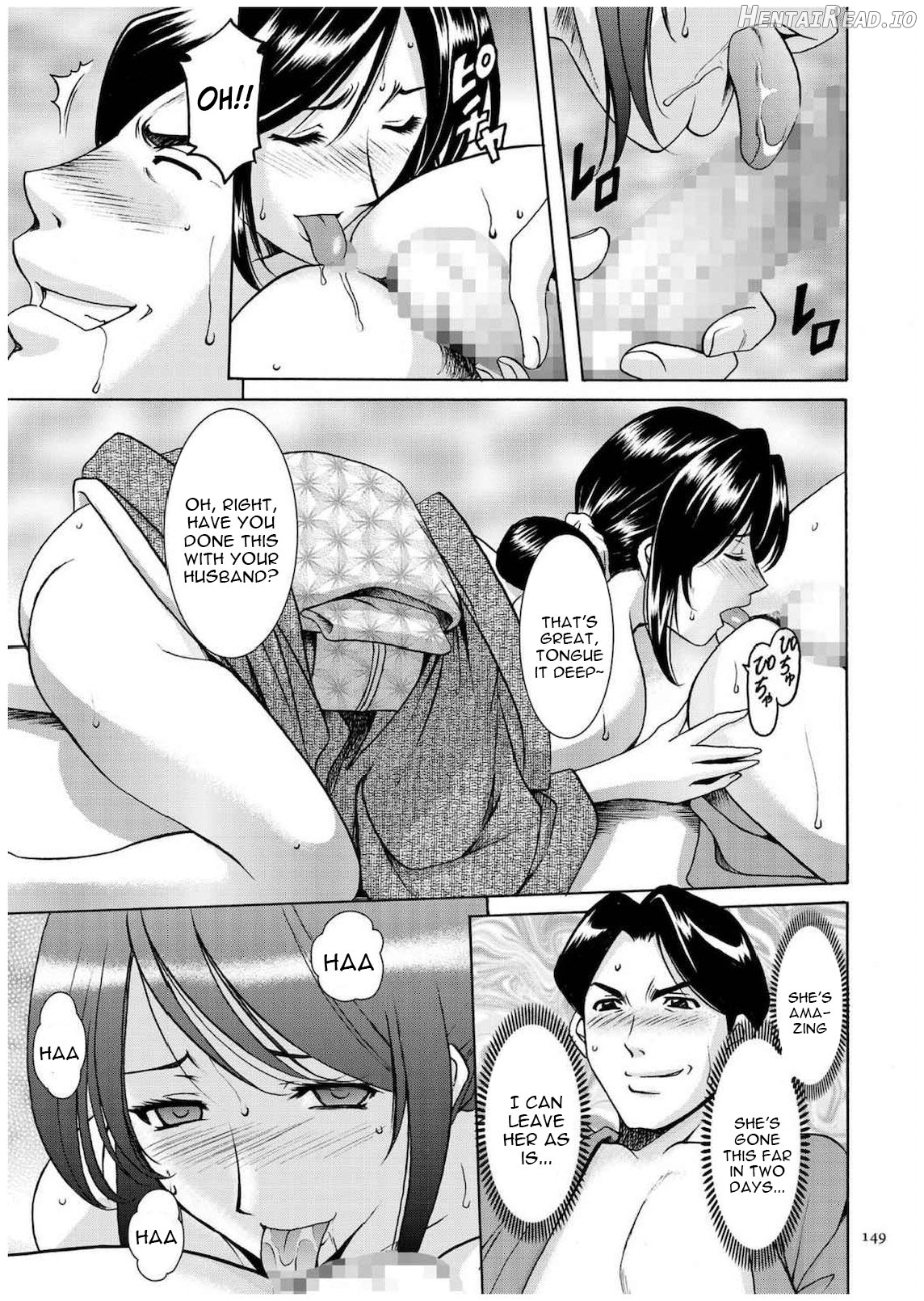 Sennyu Tsuma Satomi Sennou Ryoujoku no Kiroku Chapter 1 - page 148