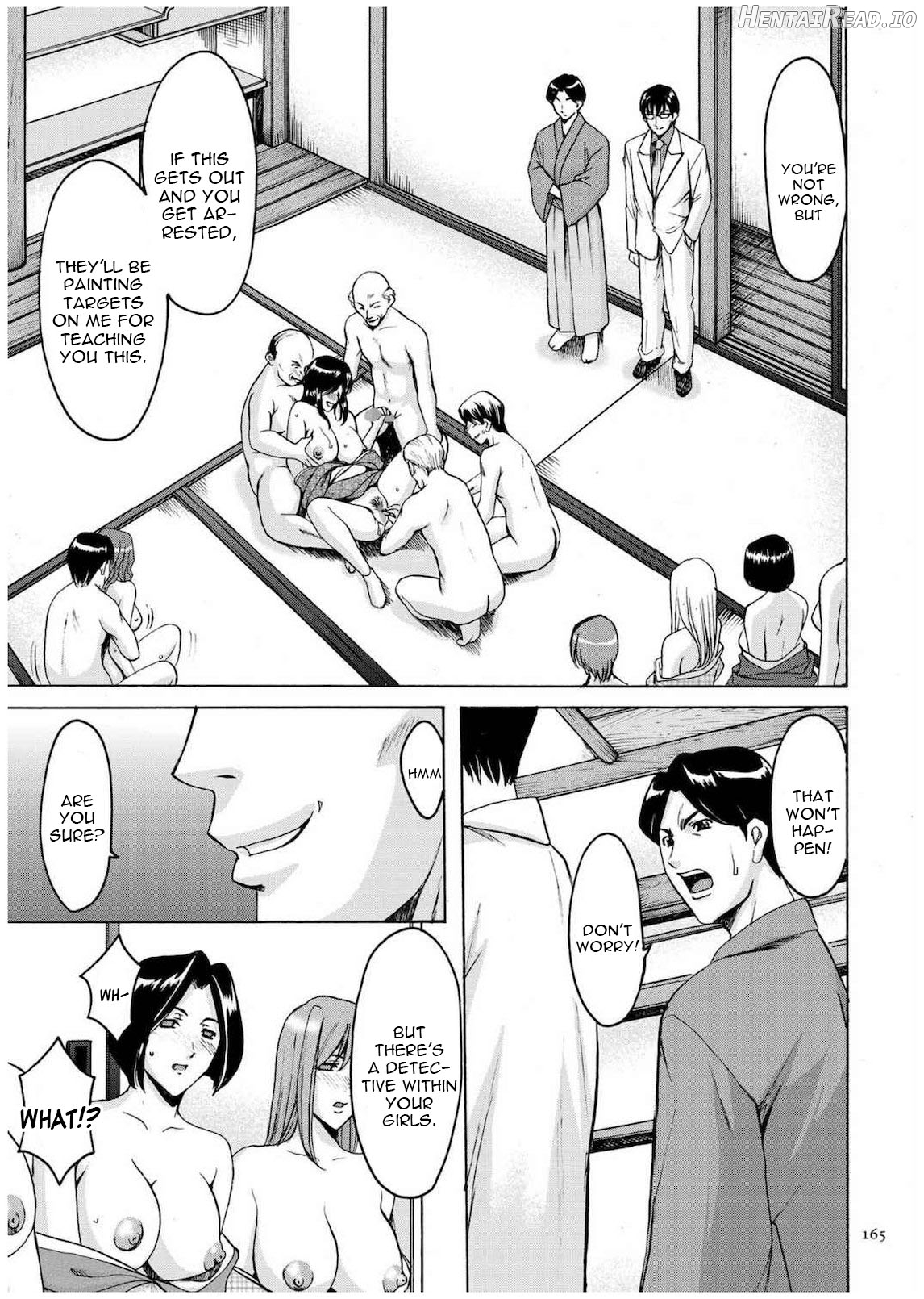 Sennyu Tsuma Satomi Sennou Ryoujoku no Kiroku Chapter 1 - page 164