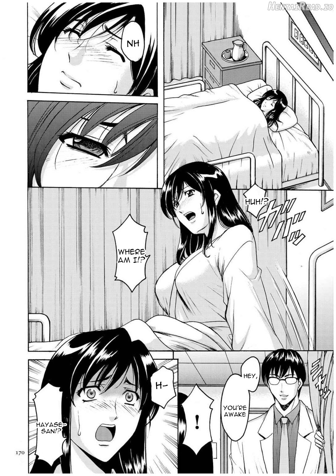Sennyu Tsuma Satomi Sennou Ryoujoku no Kiroku Chapter 1 - page 169