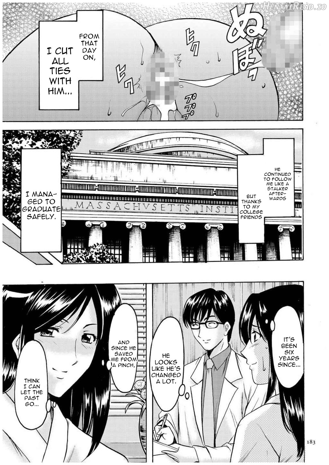 Sennyu Tsuma Satomi Sennou Ryoujoku no Kiroku Chapter 1 - page 182