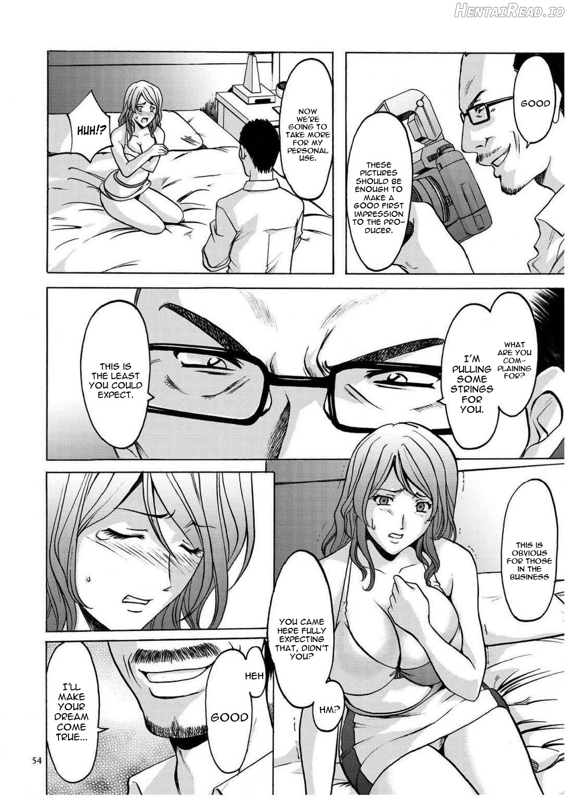 Sennyu Tsuma Satomi Sennou Ryoujoku no Kiroku Chapter 1 - page 53