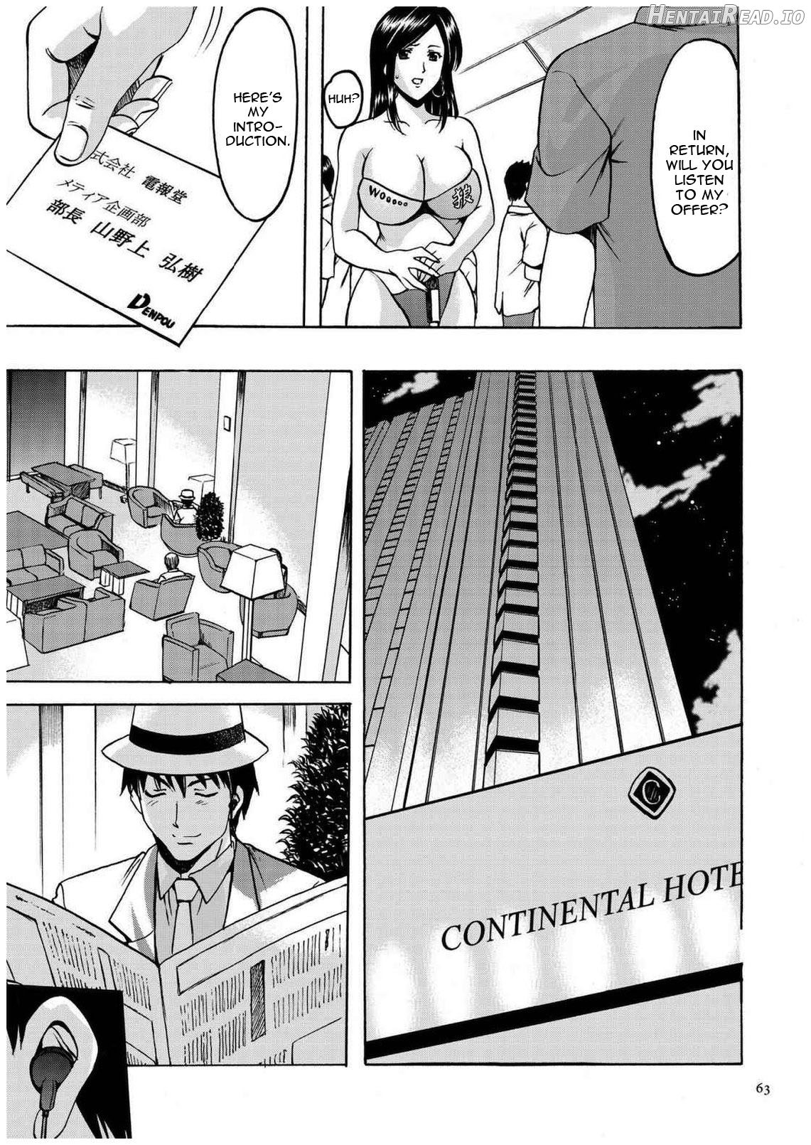 Sennyu Tsuma Satomi Sennou Ryoujoku no Kiroku Chapter 1 - page 62