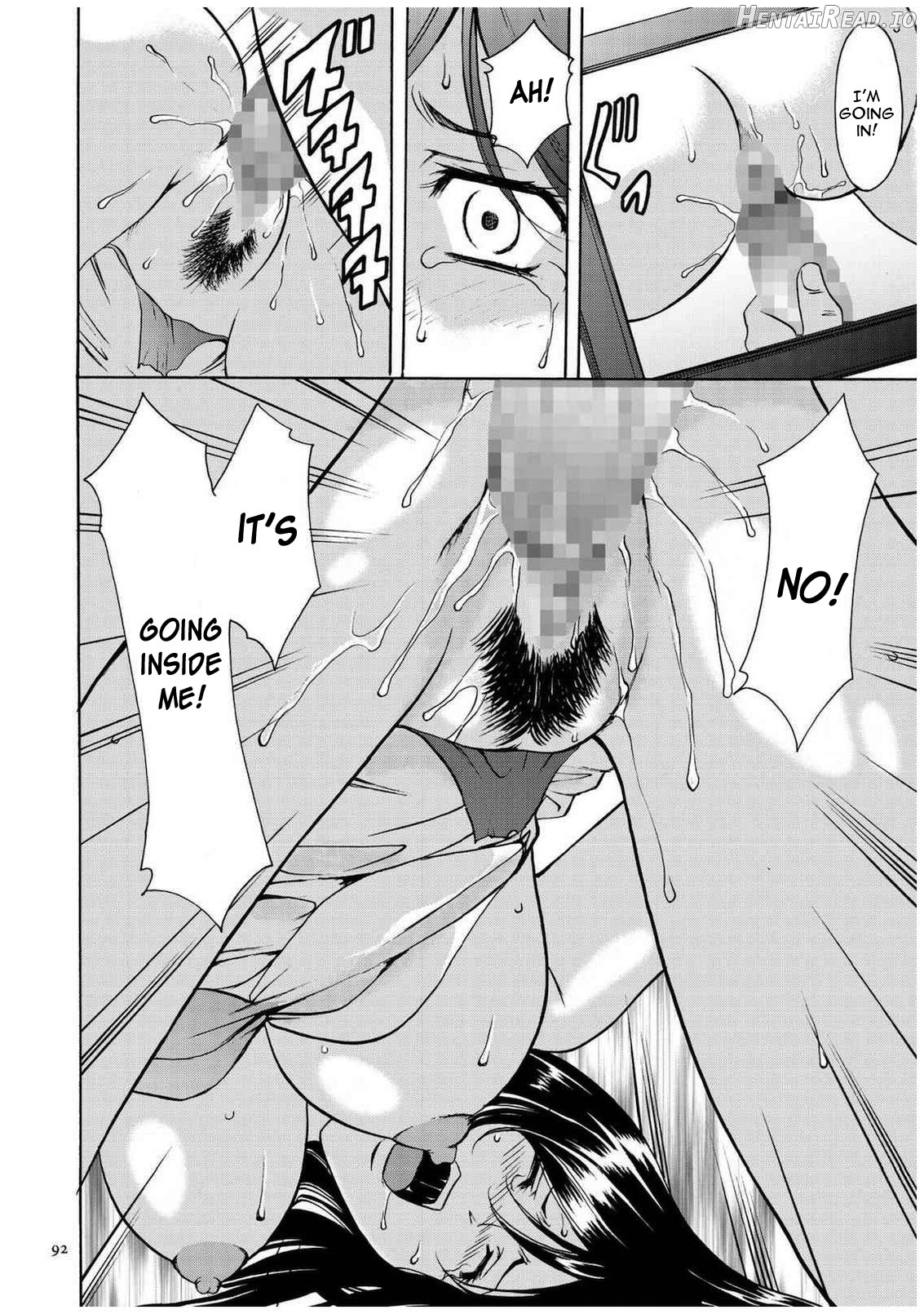 Sennyu Tsuma Satomi Sennou Ryoujoku no Kiroku Chapter 1 - page 91
