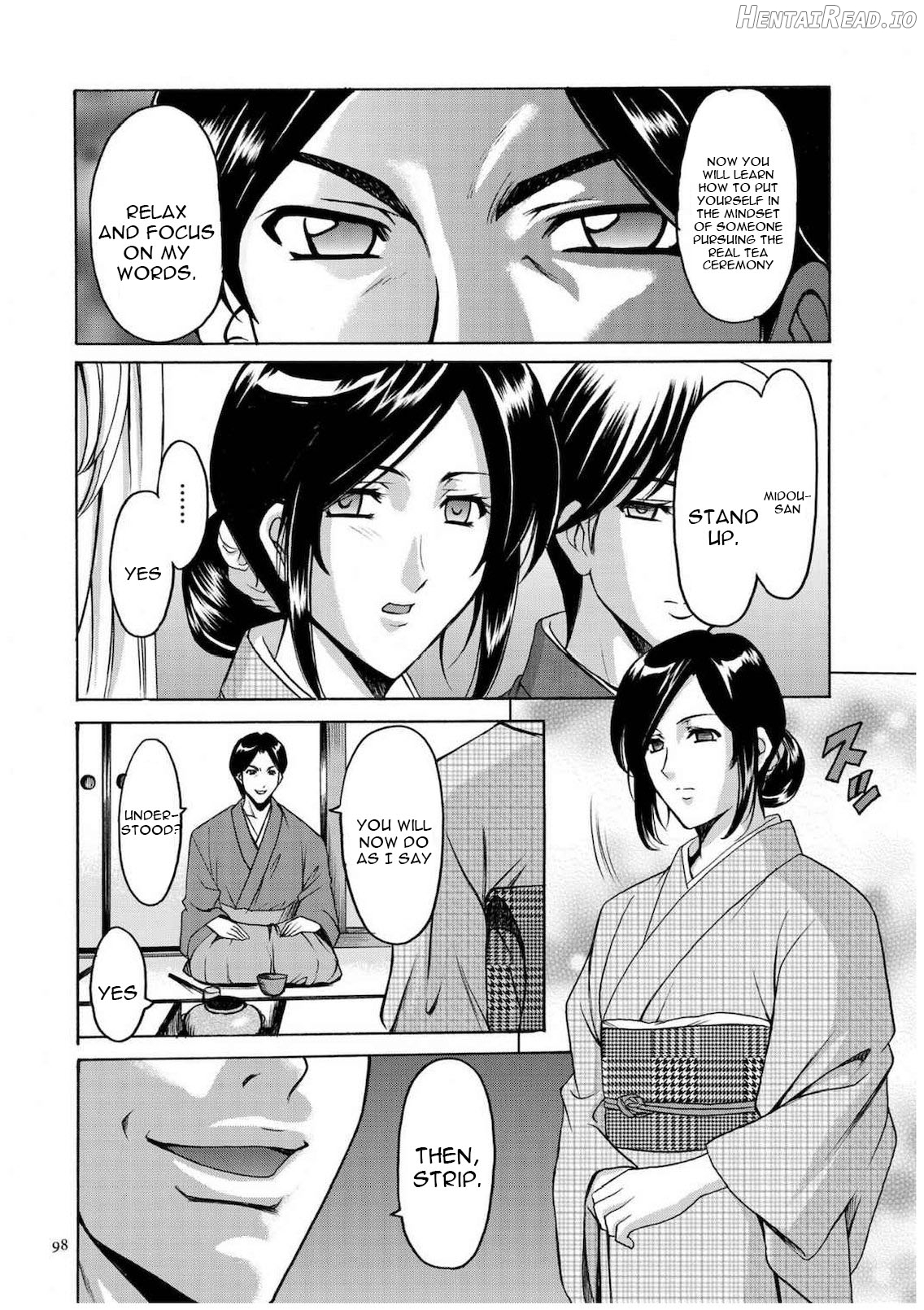 Sennyu Tsuma Satomi Sennou Ryoujoku no Kiroku Chapter 1 - page 97