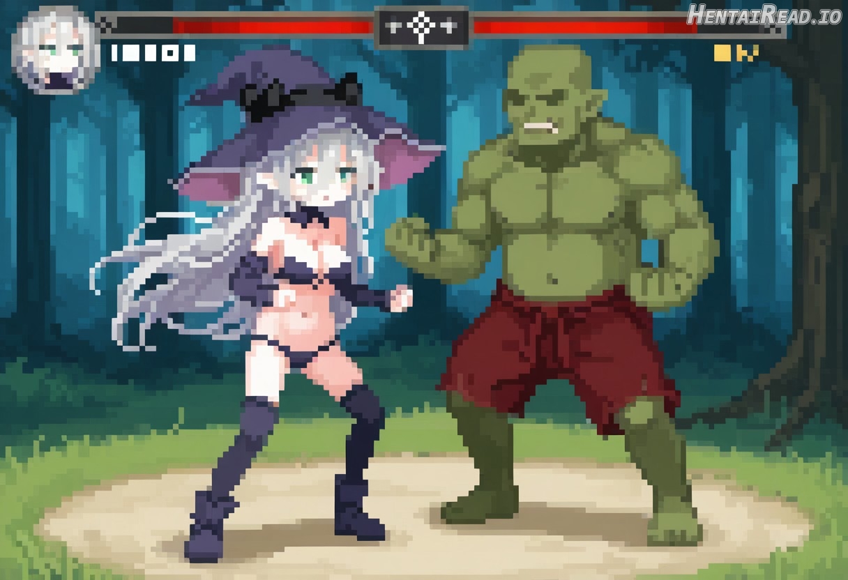 elder sister Laevigata VS greenskin orc Chapter 1 - page 14