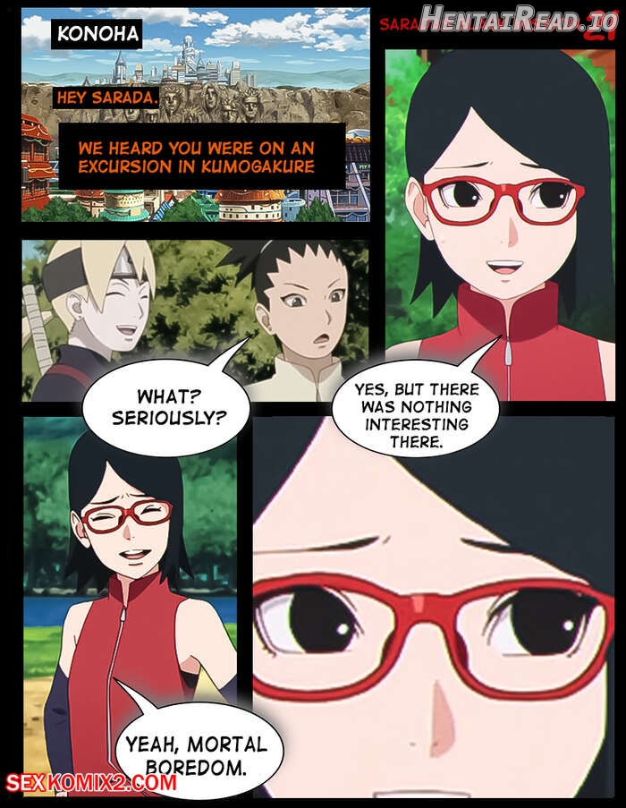 Naruto. Saradas Black Mission. KristoLin for sexkomix2.com Chapter 1 - page 22