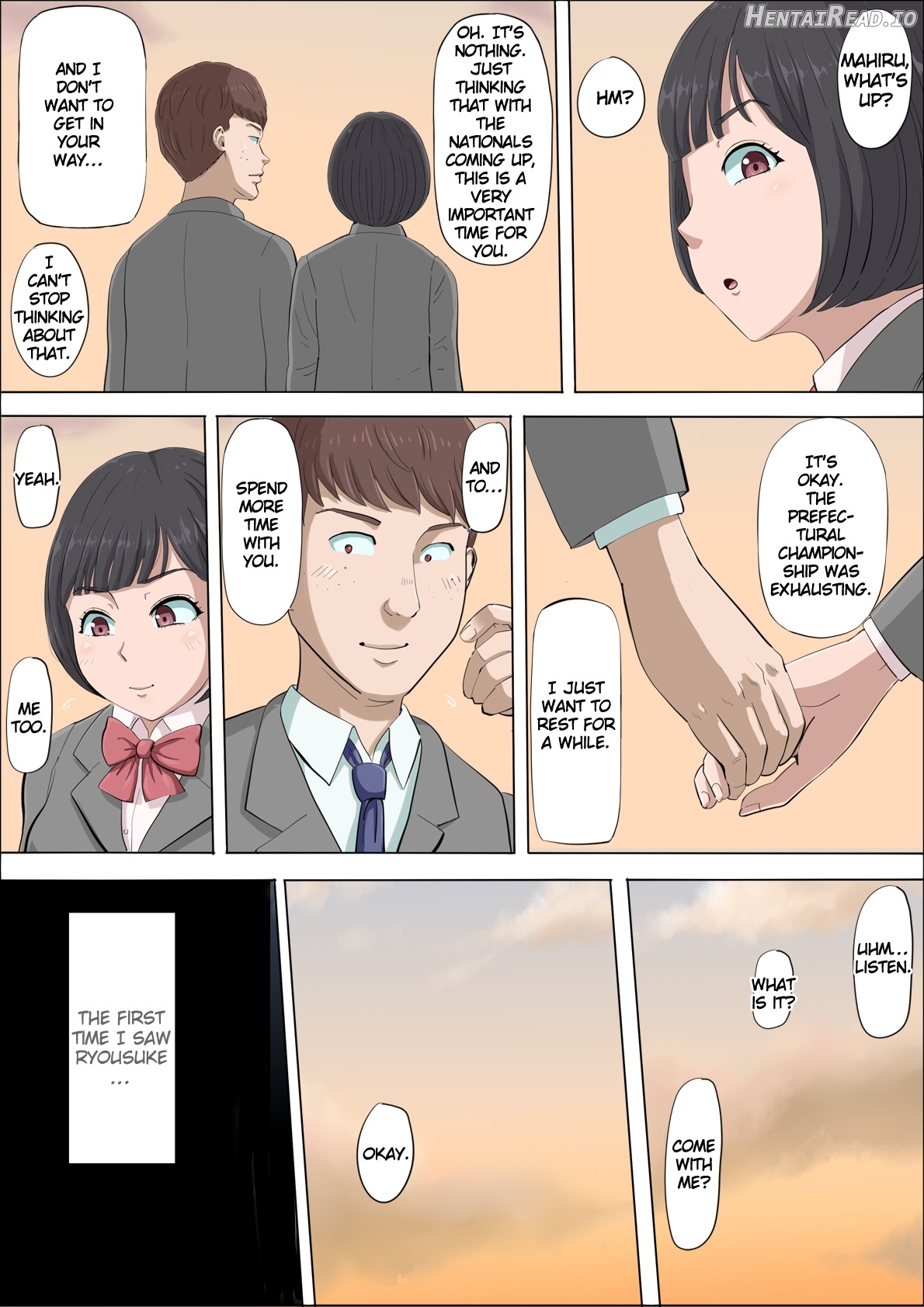 Mahiru to Numata ~Wana ni Hamerareta Kanojo Chapter 1 - page 10