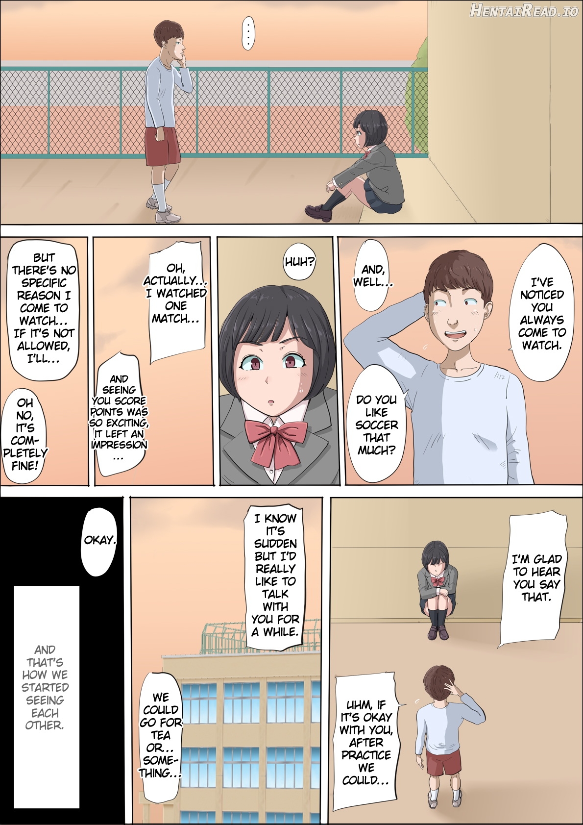 Mahiru to Numata ~Wana ni Hamerareta Kanojo Chapter 1 - page 12